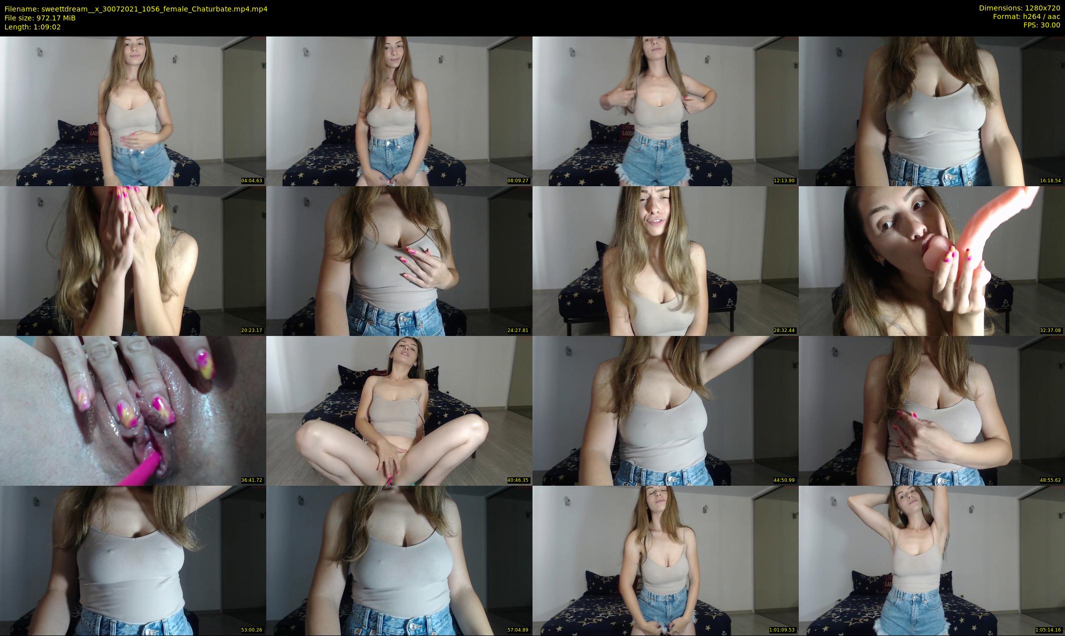 sweettdream__x — 70 minute Chaturbate female cam show recording, 720p, Jul 30, 2021