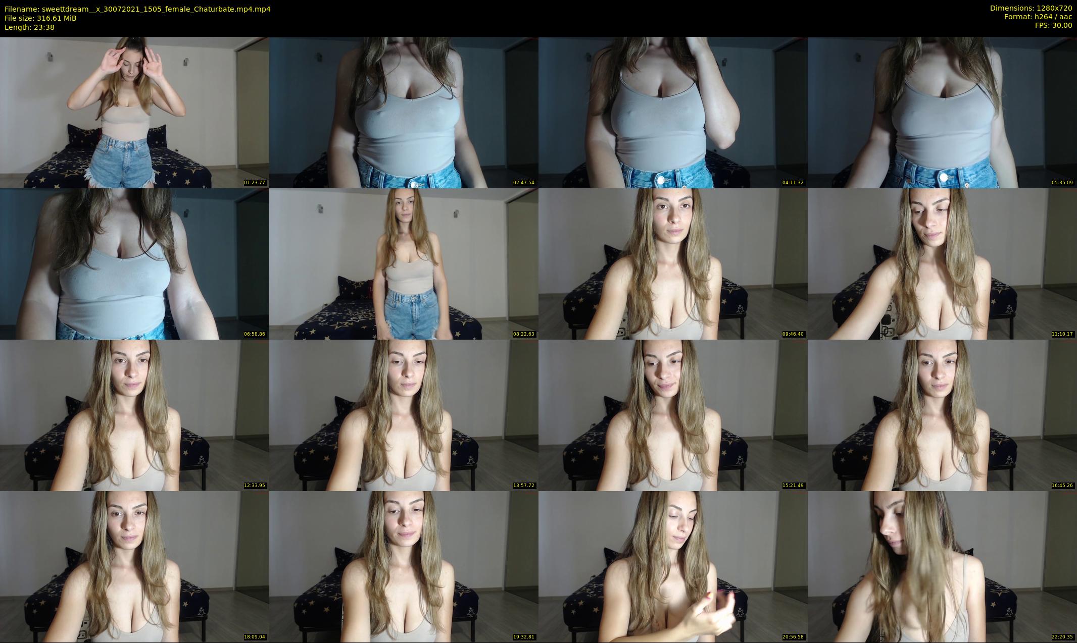 sweettdream__x — 24 minute Chaturbate female cam show recording, 720p, Jul 30, 2021