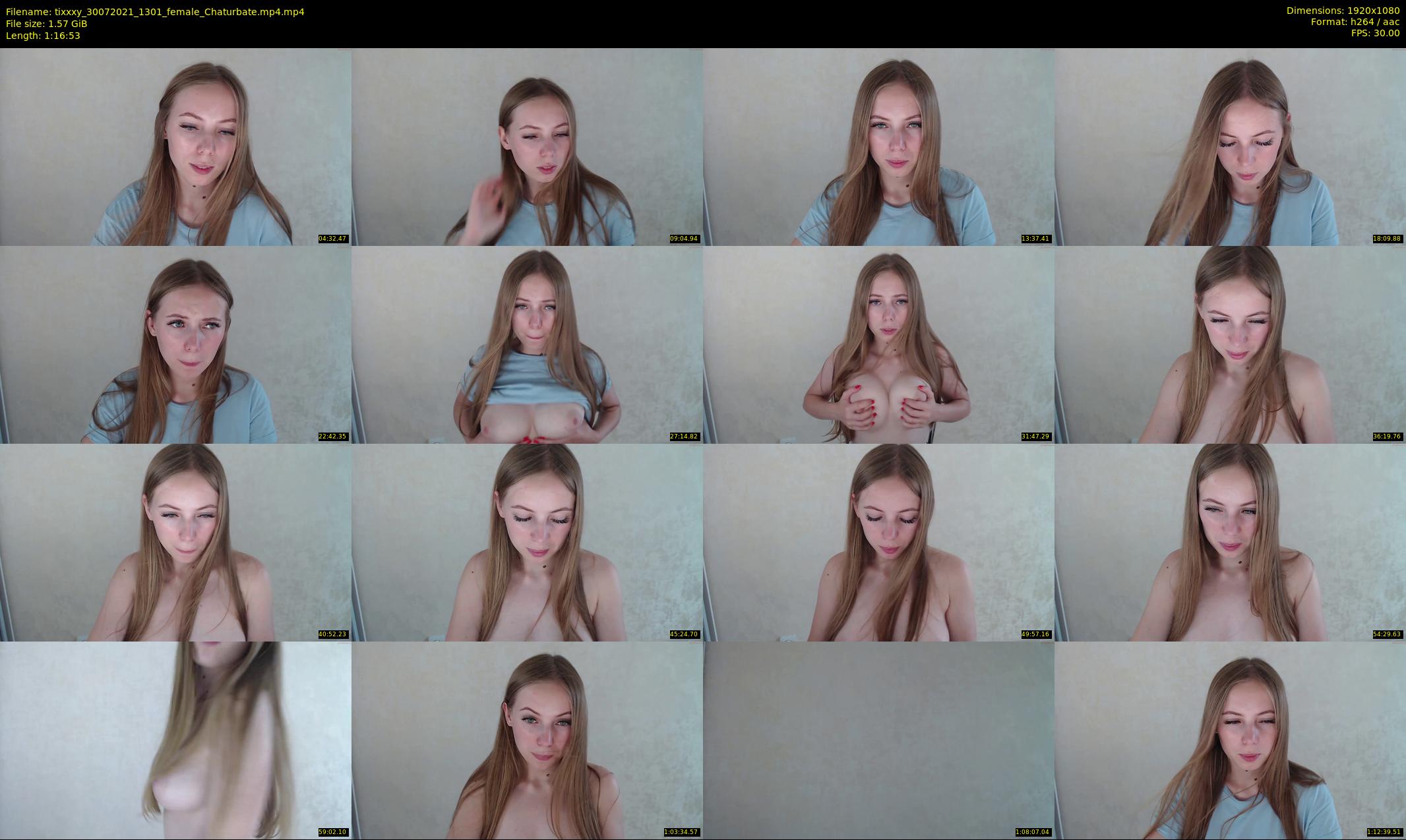 tixxxy — 77 minute Chaturbate female cam show recording, 1080p, Jul 30, 2021