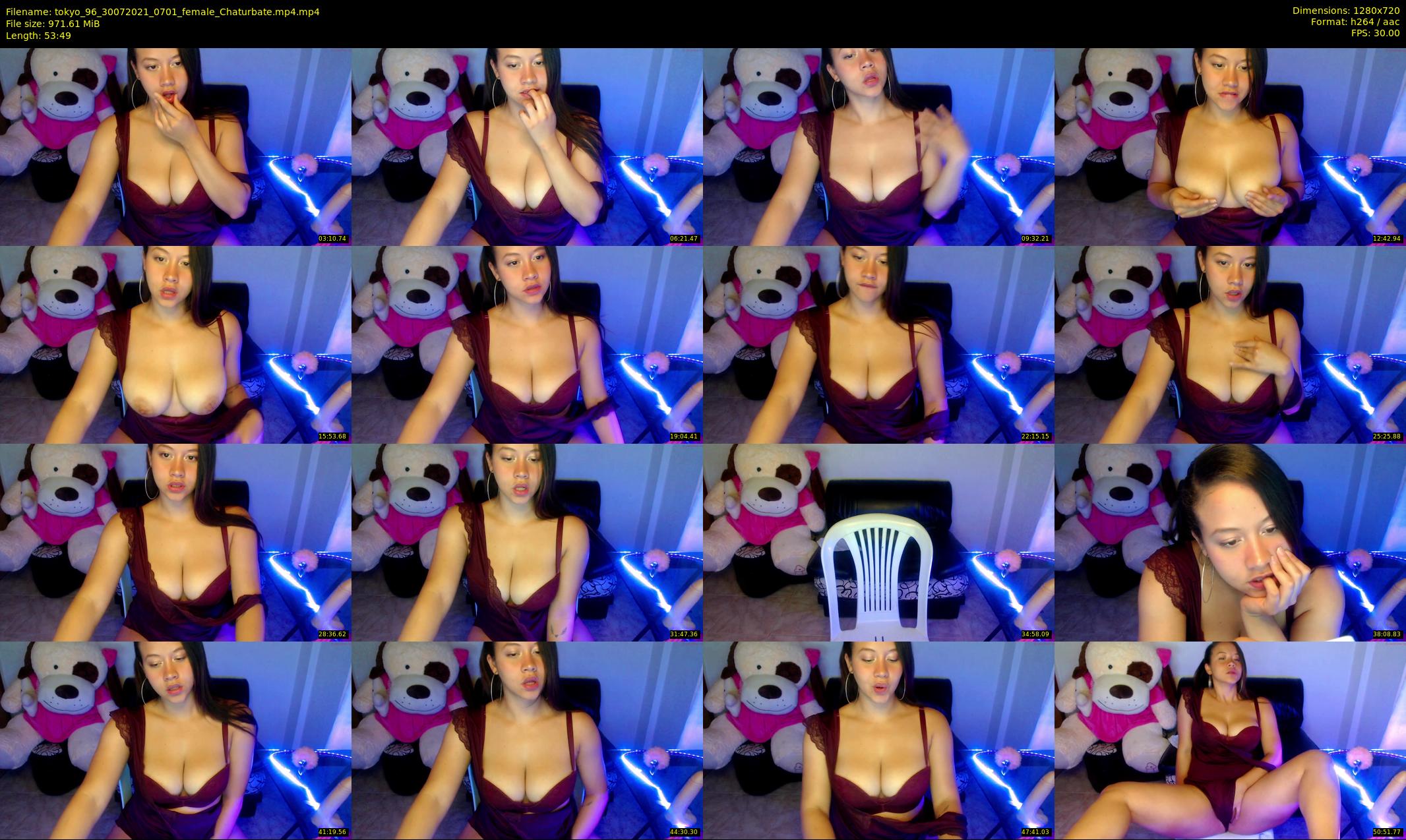 tokyo_96 — 54 minute Chaturbate female cam show recording, 720p, Jul 30, 2021