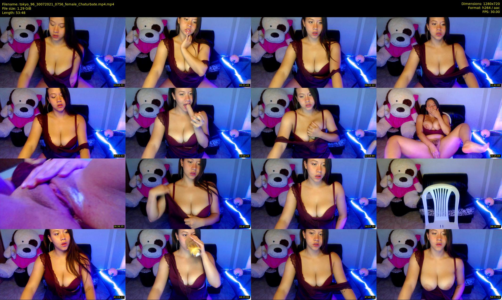 tokyo_96 — 54 minute Chaturbate female cam show recording, 720p, Jul 30, 2021