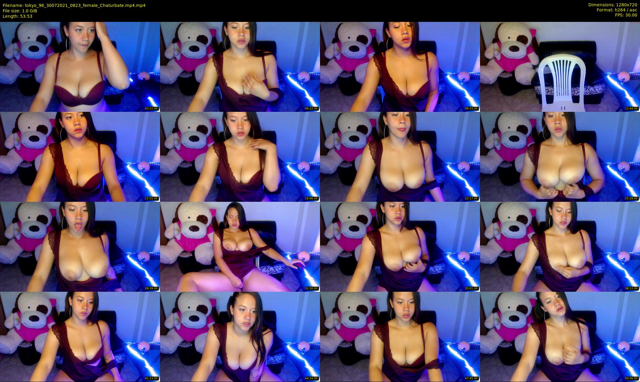 tokyo_96 — 54 minute Chaturbate female cam show recording, 720p, Jul 30, 2021