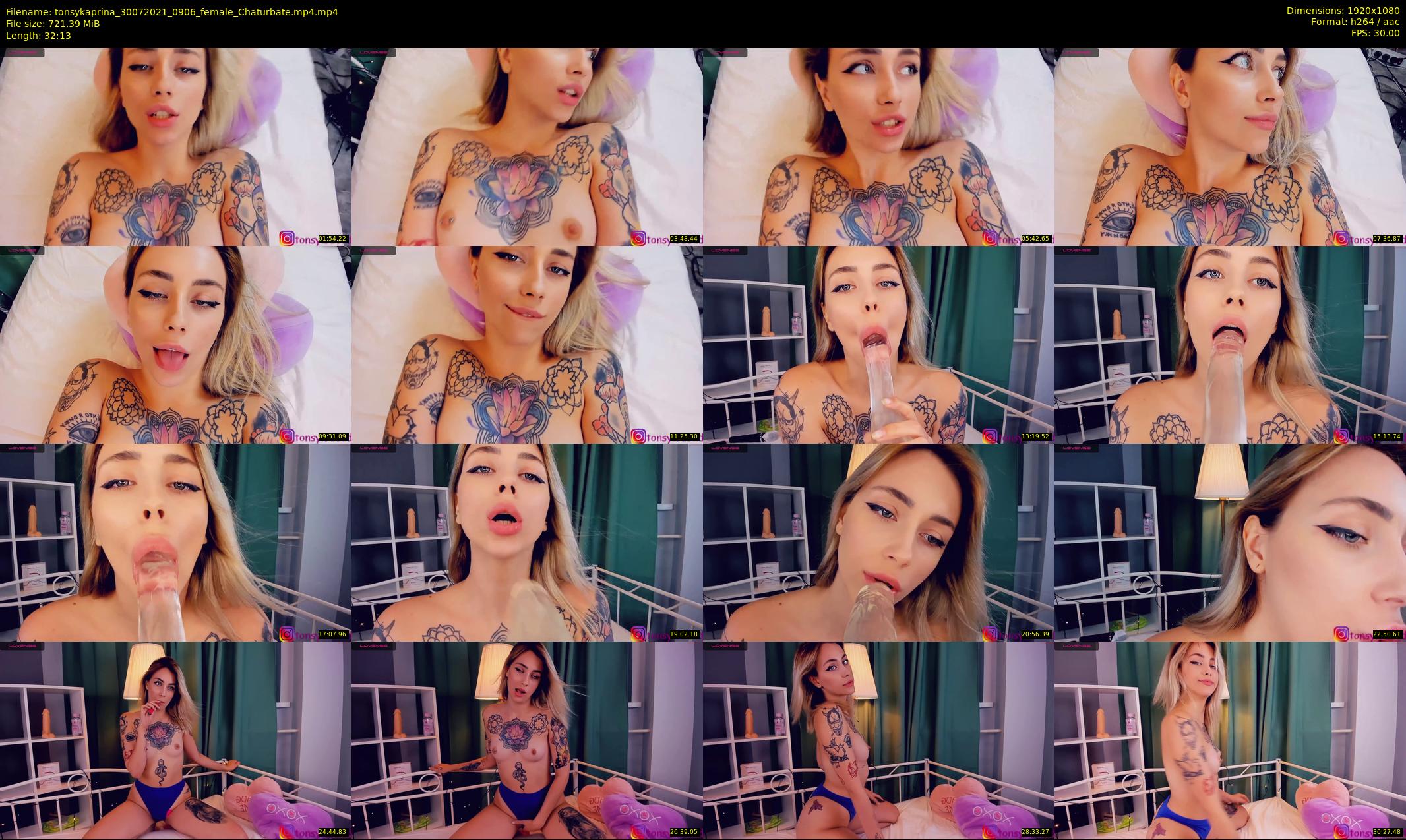 tonsykaprina — 33 minute Chaturbate couple cam show recording, 1080p, Jul 30, 2021