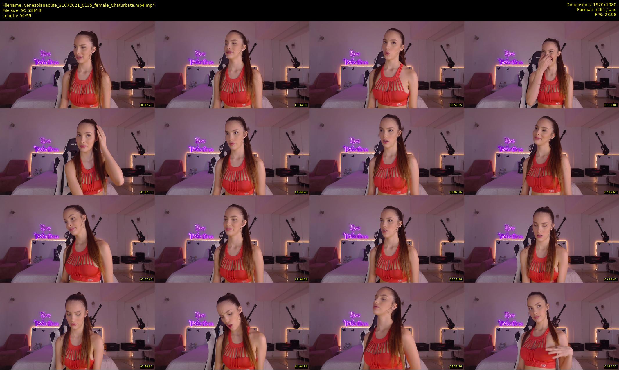 venezolanacute — 5 minute Chaturbate female cam show recording, 1080p, Jul 31, 2021