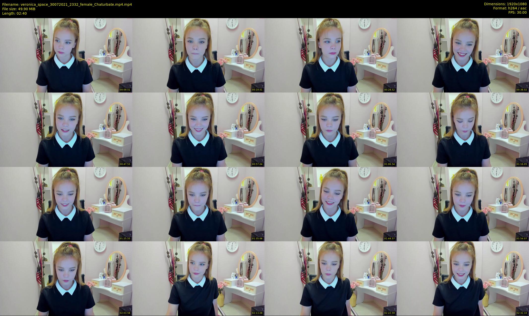 veronica_space — 3 minute Chaturbate female cam show recording, 1080p, Jul 30, 2021