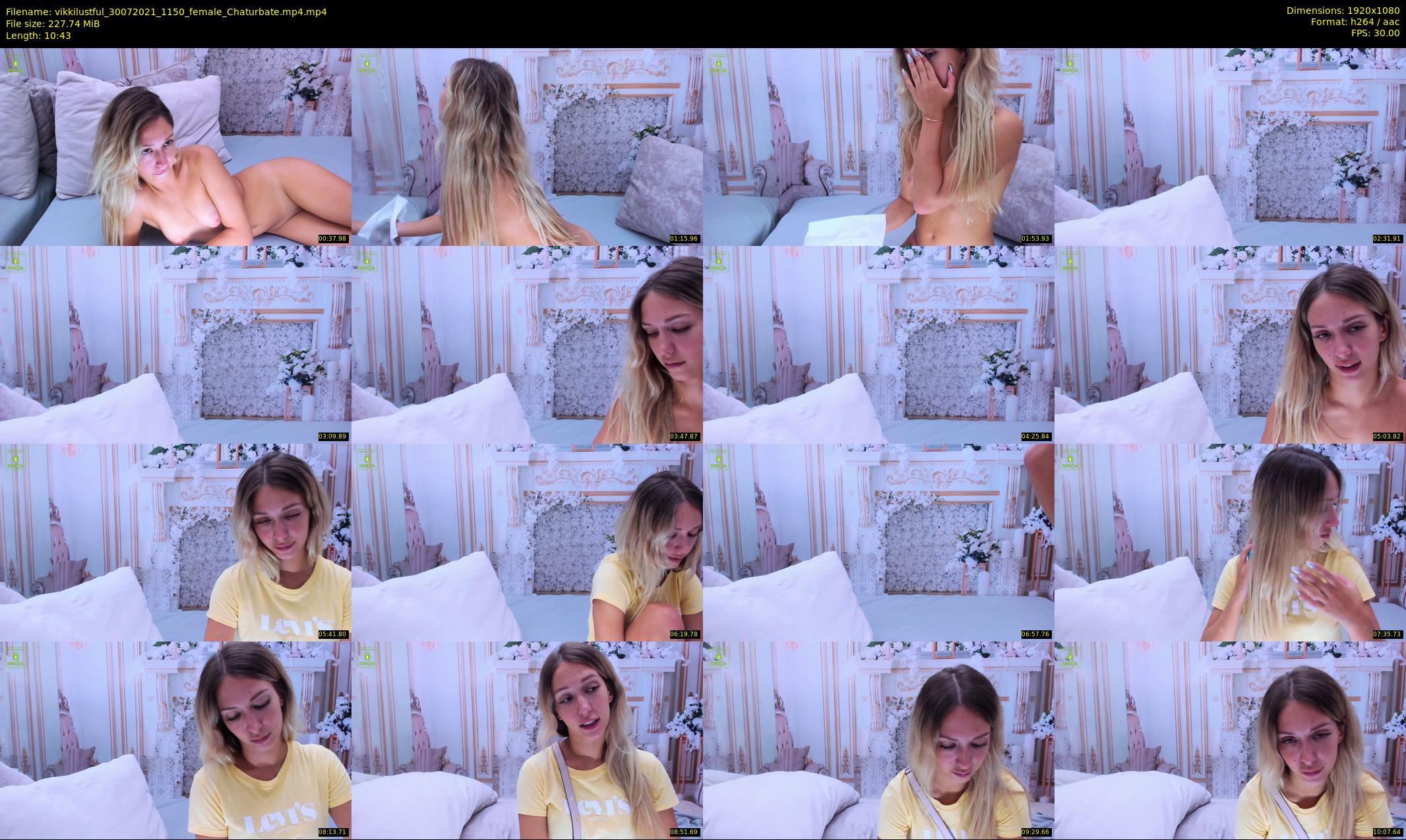vikkilustful — 11 minute Chaturbate female cam show recording, 1080p, Jul 30, 2021