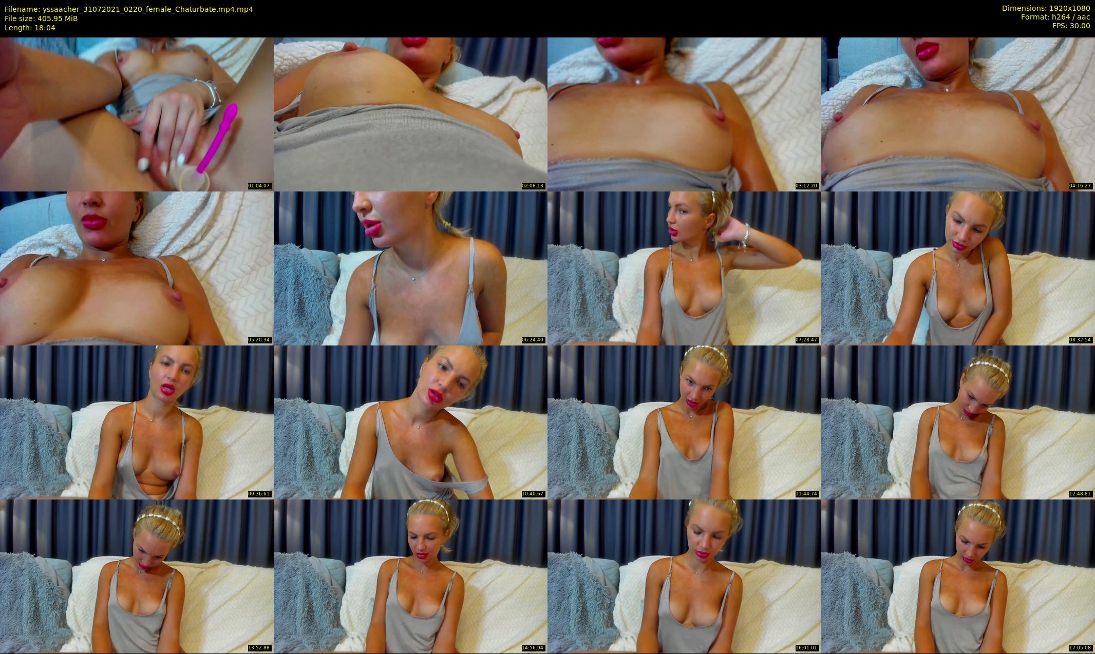yssaacher — 19 minute Chaturbate female cam show recording, 1080p, Jul 31, 2021