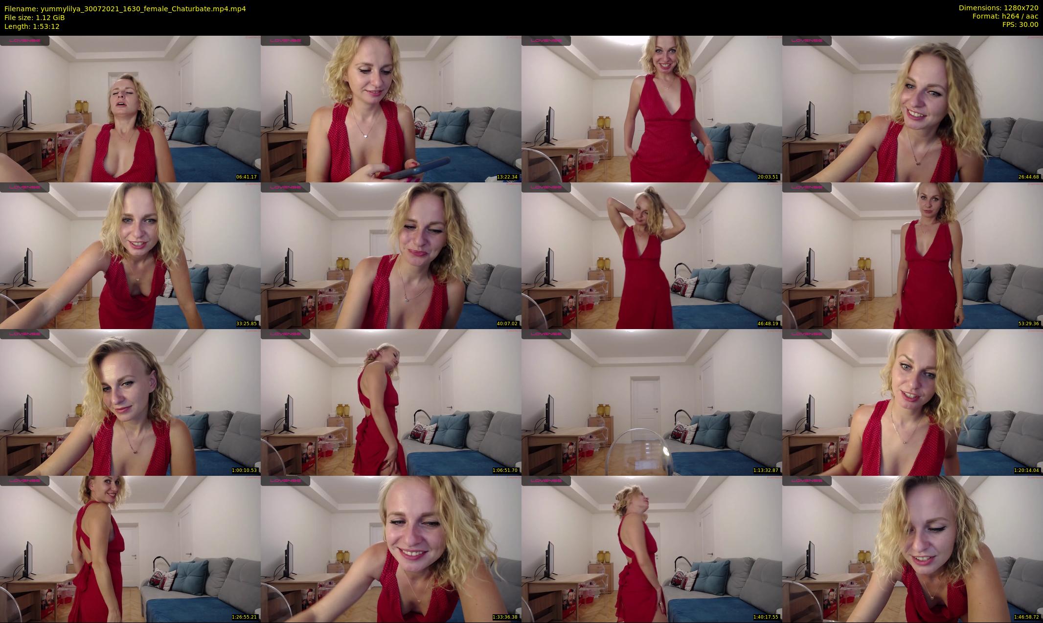 yummylilya — 114 minute Chaturbate female cam show recording, 720p, Jul 30, 2021