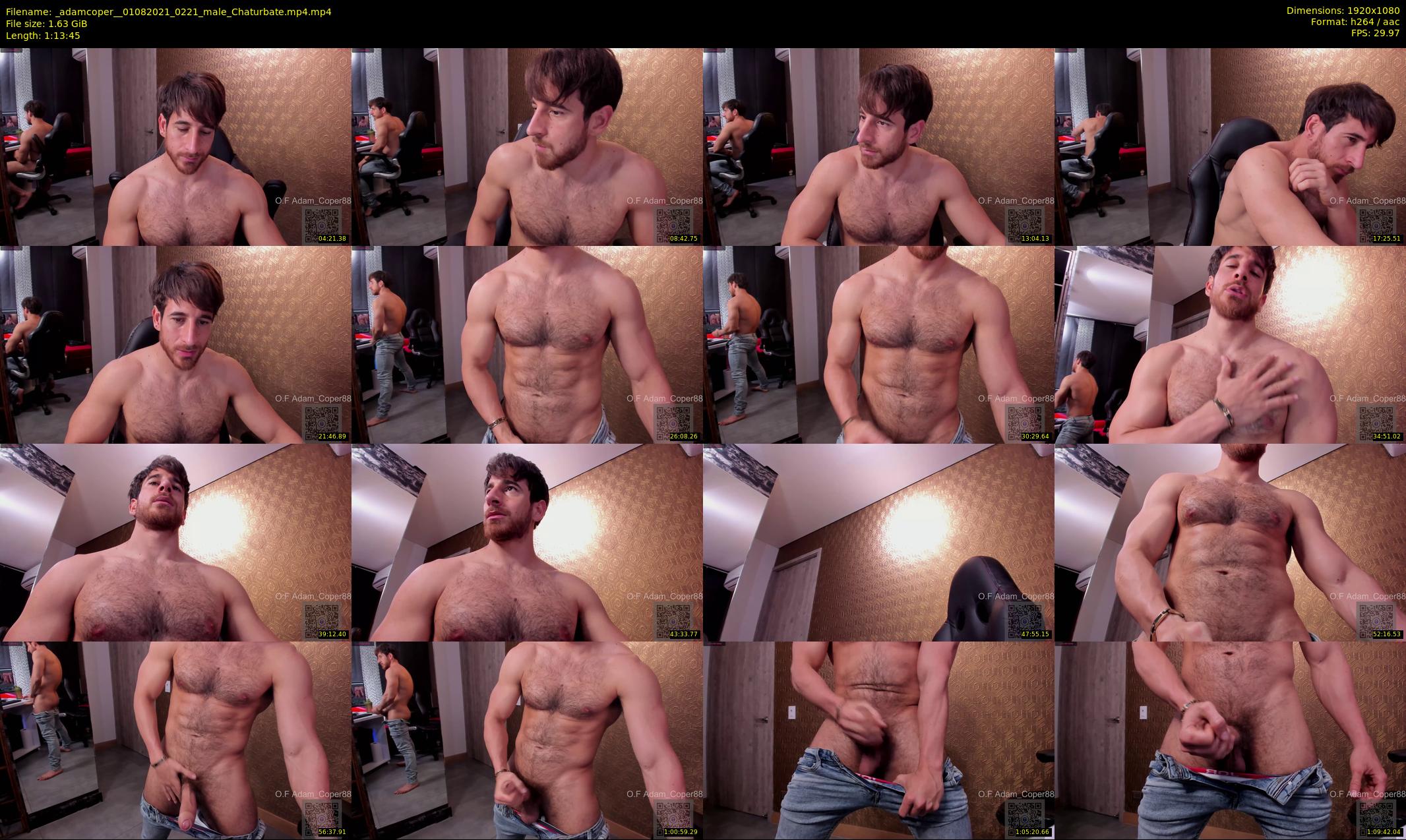 _adamcoper_ — 74 minute Chaturbate male cam show recording, 1080p, Aug 1, 2021