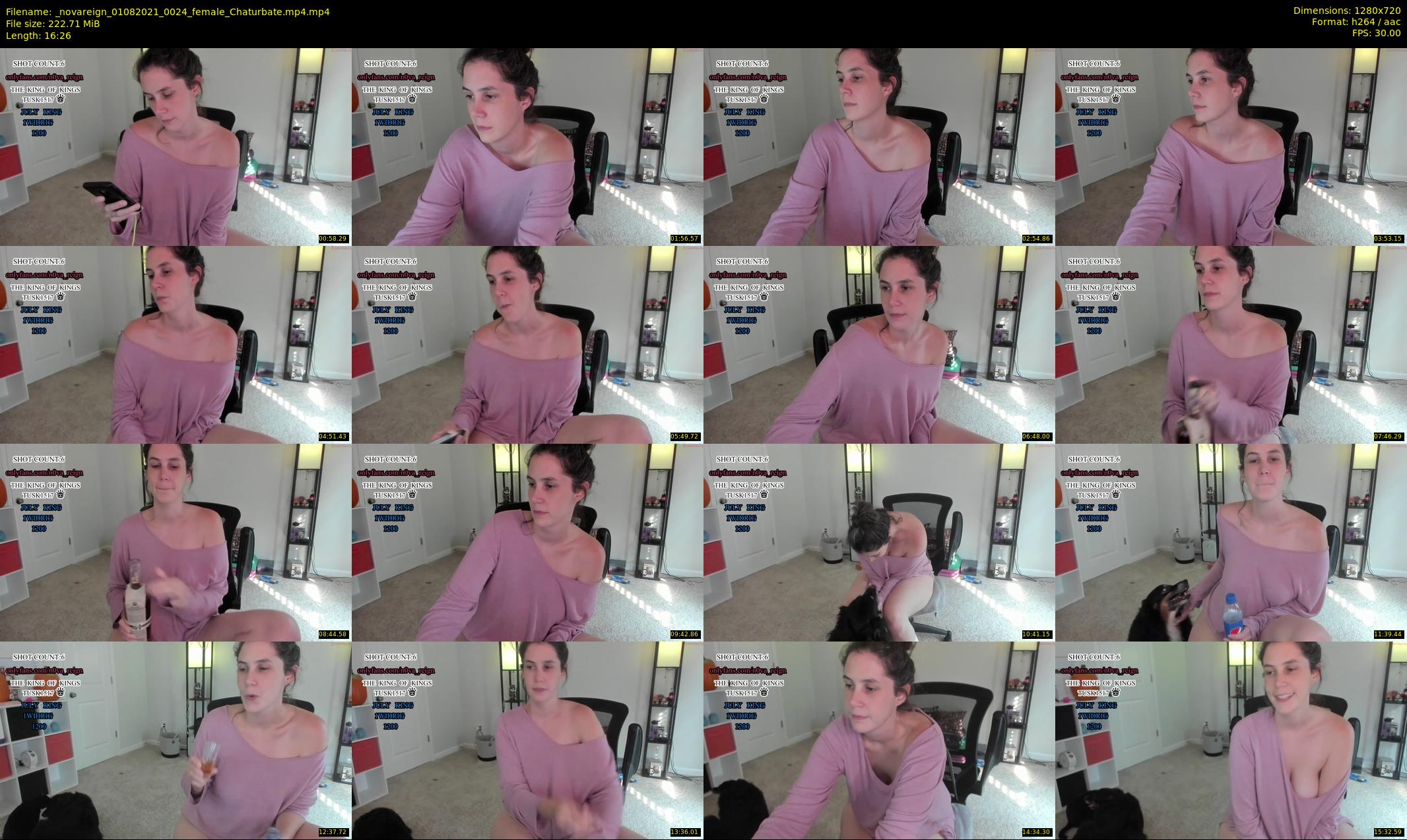 _novareign — 17 minute Chaturbate female cam show recording, 720p, Aug 1, 2021