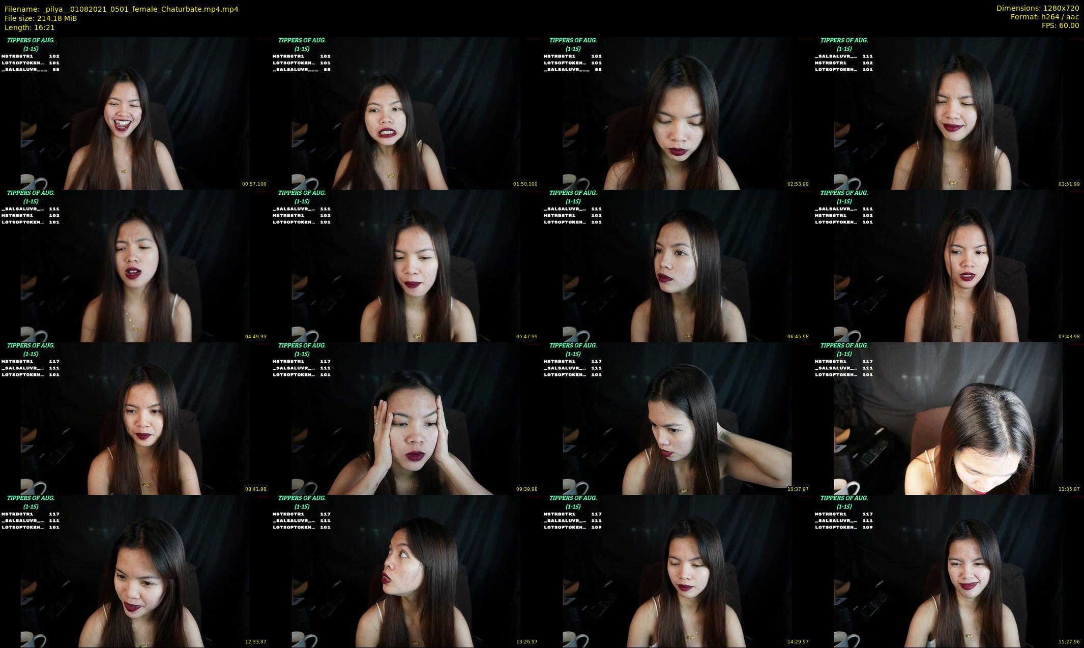 _pilya_ — 17 minute Chaturbate female cam show recording, 720p, Aug 1, 2021