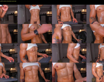 aaronmagnum — 43 minute Chaturbate male cam show recording, 720p, Aug 1, 2021