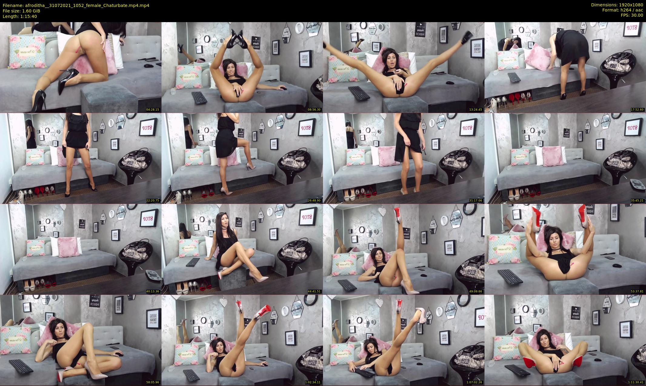 afroditha_ — 76 minute Chaturbate female cam show recording, 1080p, Jul 31, 2021