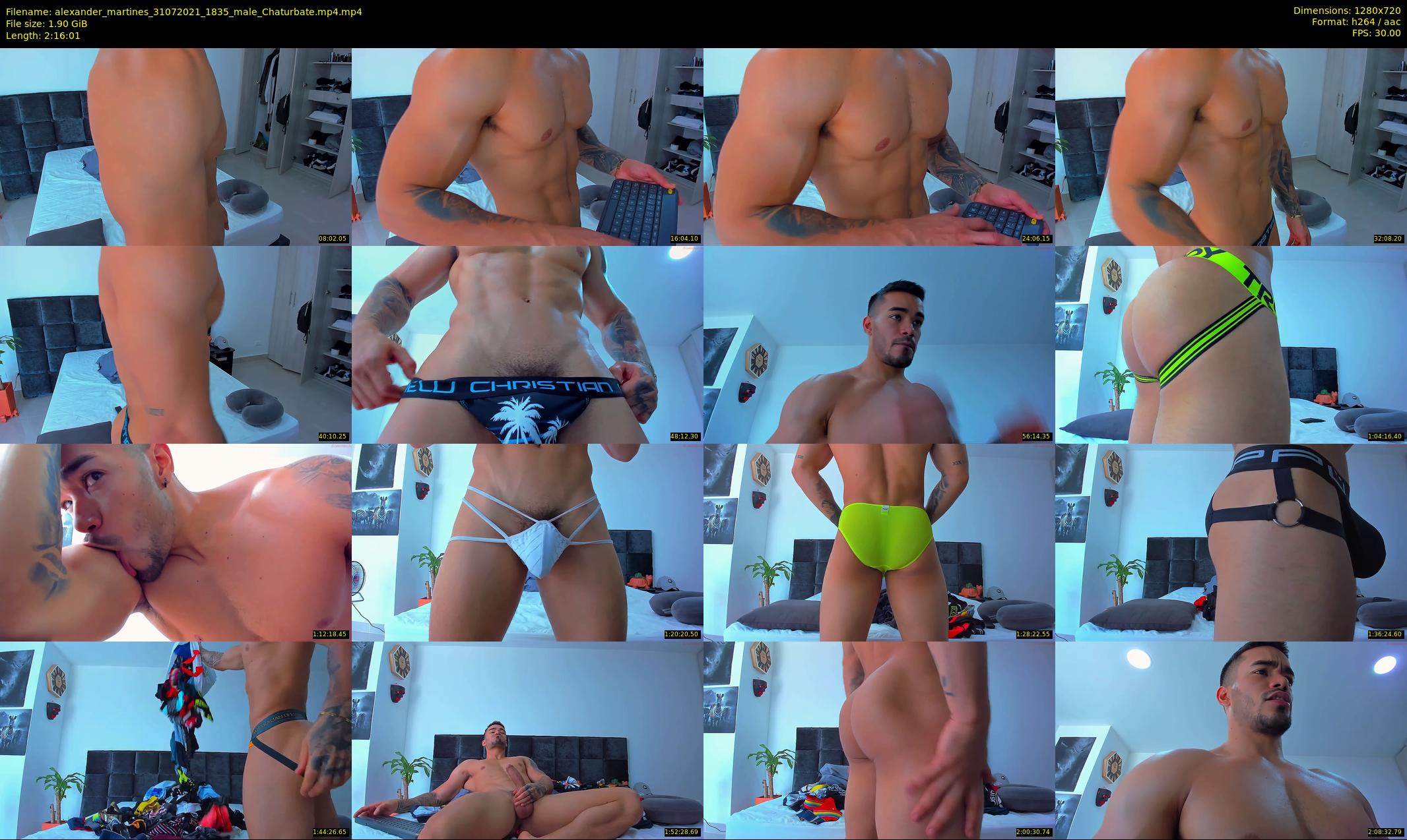 alexander_martines — 137 minute Chaturbate male cam show recording, 720p, Jul 31, 2021