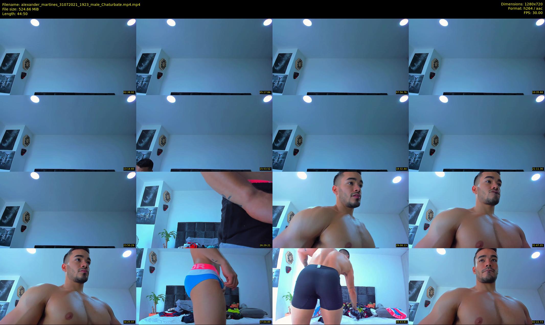 alexander_martines — 45 minute Chaturbate male cam show recording, 720p, Jul 31, 2021
