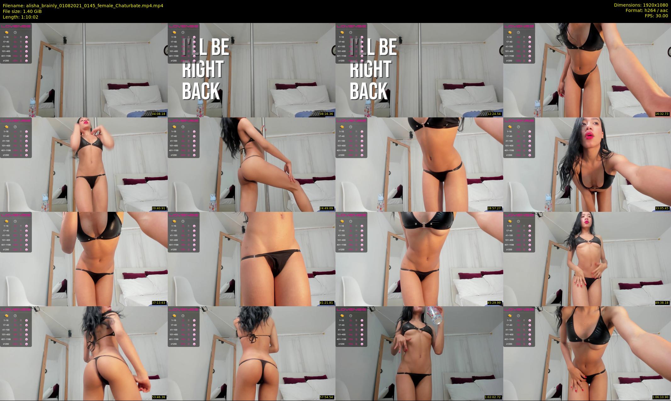 alisha_brainly — 71 minute Chaturbate female cam show recording, 1080p, Aug 1, 2021