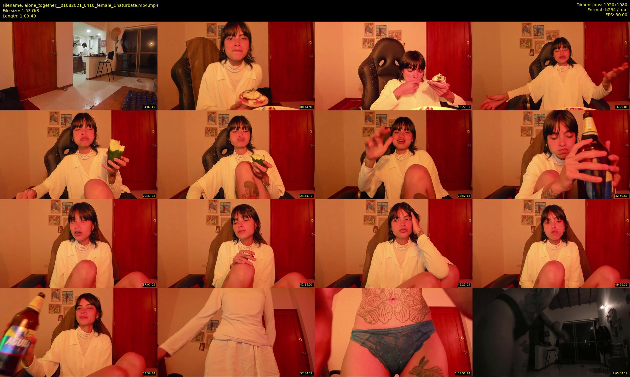 alone_together_ — 70 minute Chaturbate female cam show recording, 1080p, Aug 1, 2021