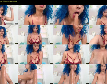 angelik_blue — 42 minute Chaturbate female cam show recording, 720p, Jul 31, 2021