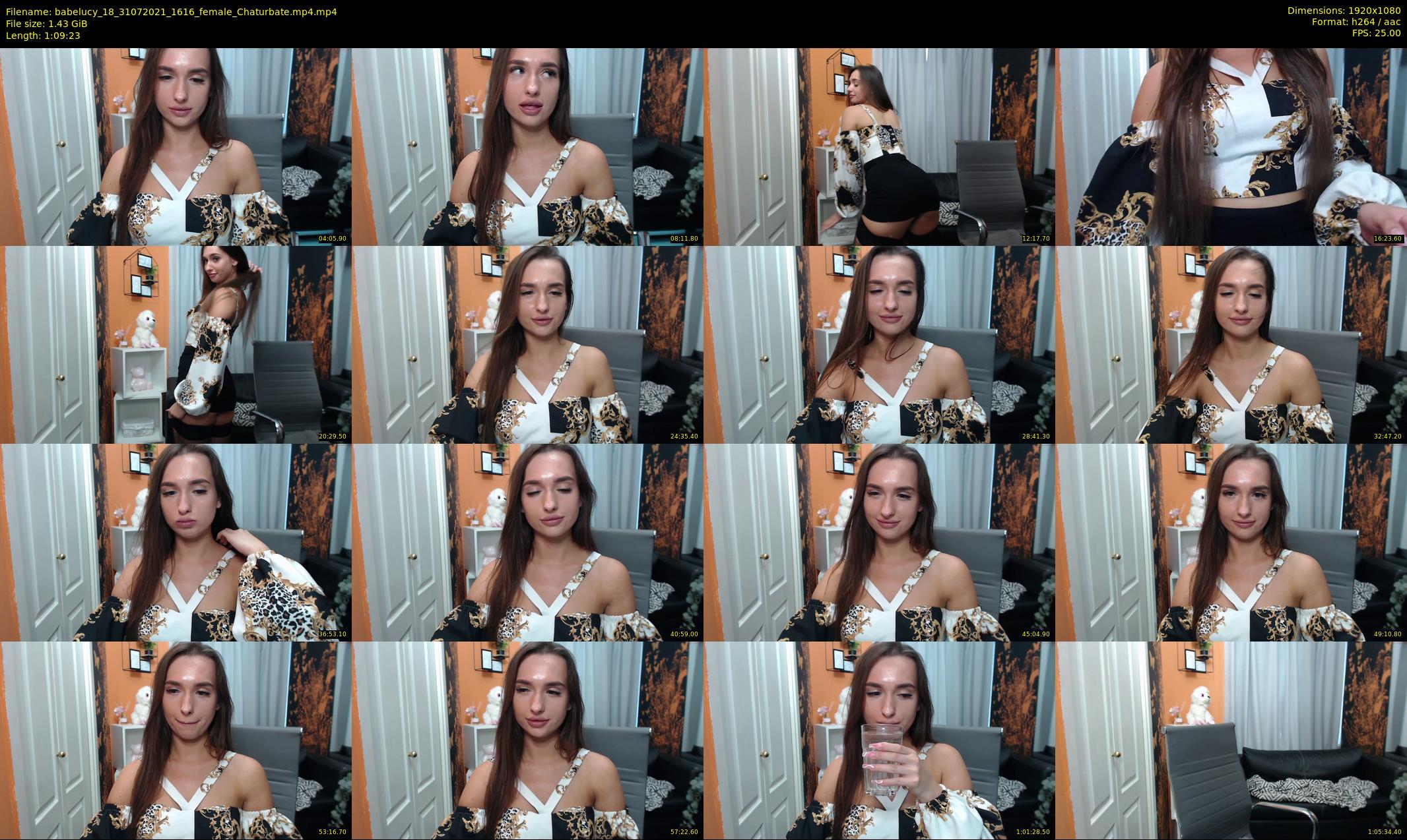 babelucy_18 — 70 minute Chaturbate female cam show recording, 1080p, Jul 31, 2021