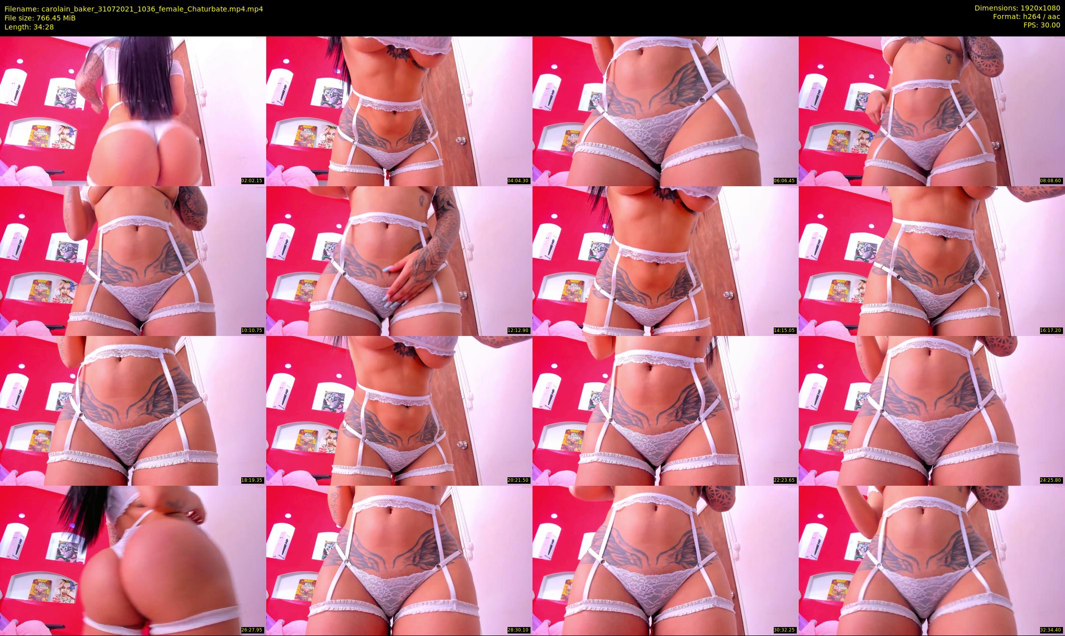 carolain_baker — 35 minute Chaturbate female cam show recording, 1080p, Jul 31, 2021