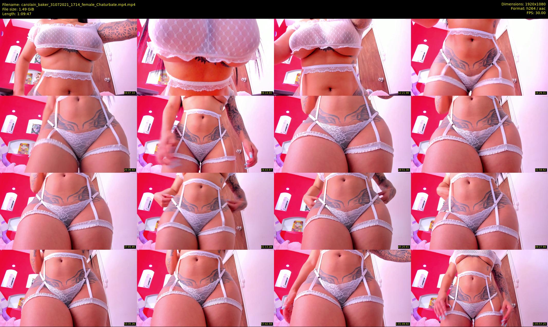 carolain_baker — 70 minute Chaturbate female cam show recording, 1080p, Jul 31, 2021