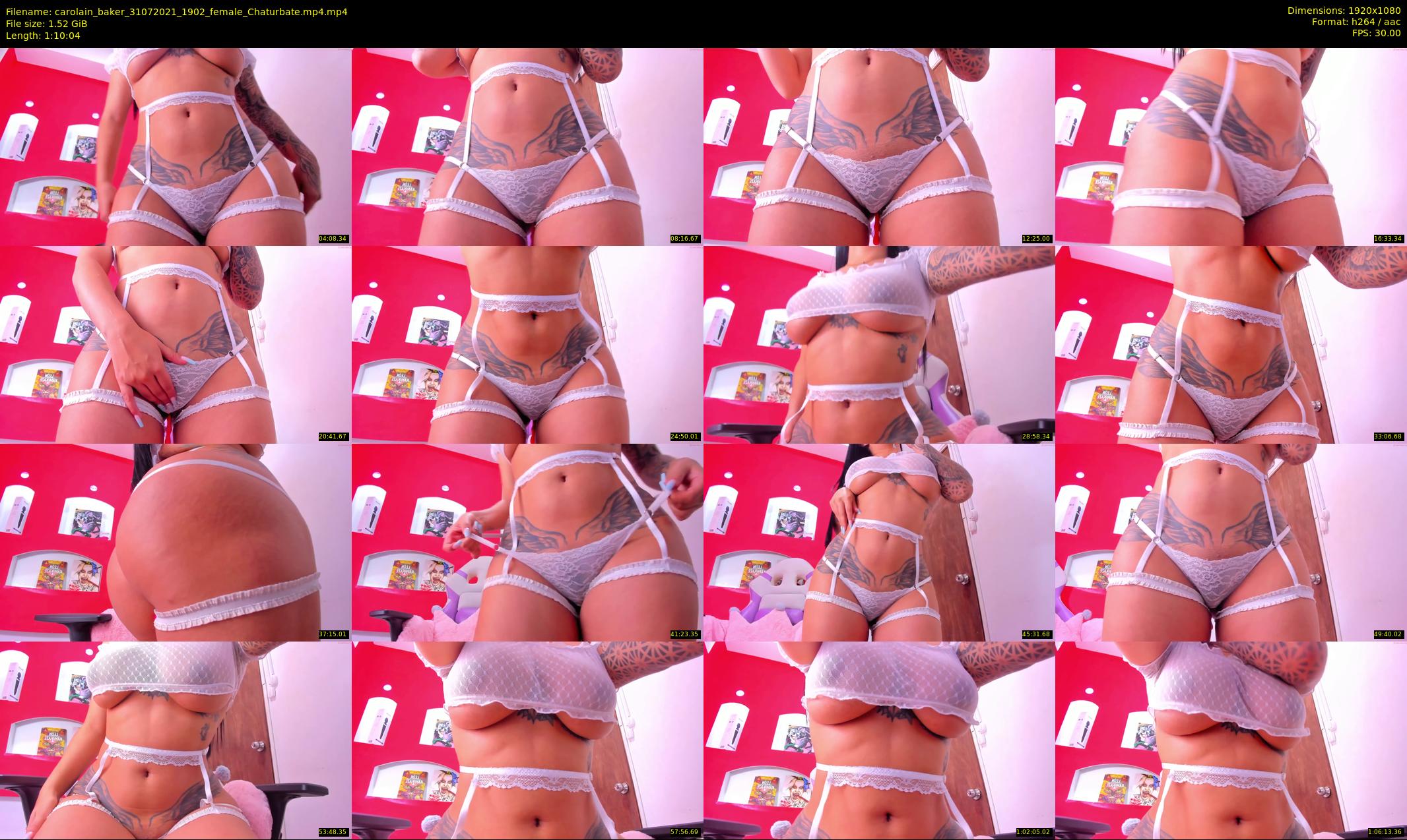 carolain_baker — 71 minute Chaturbate female cam show recording, 1080p, Jul 31, 2021