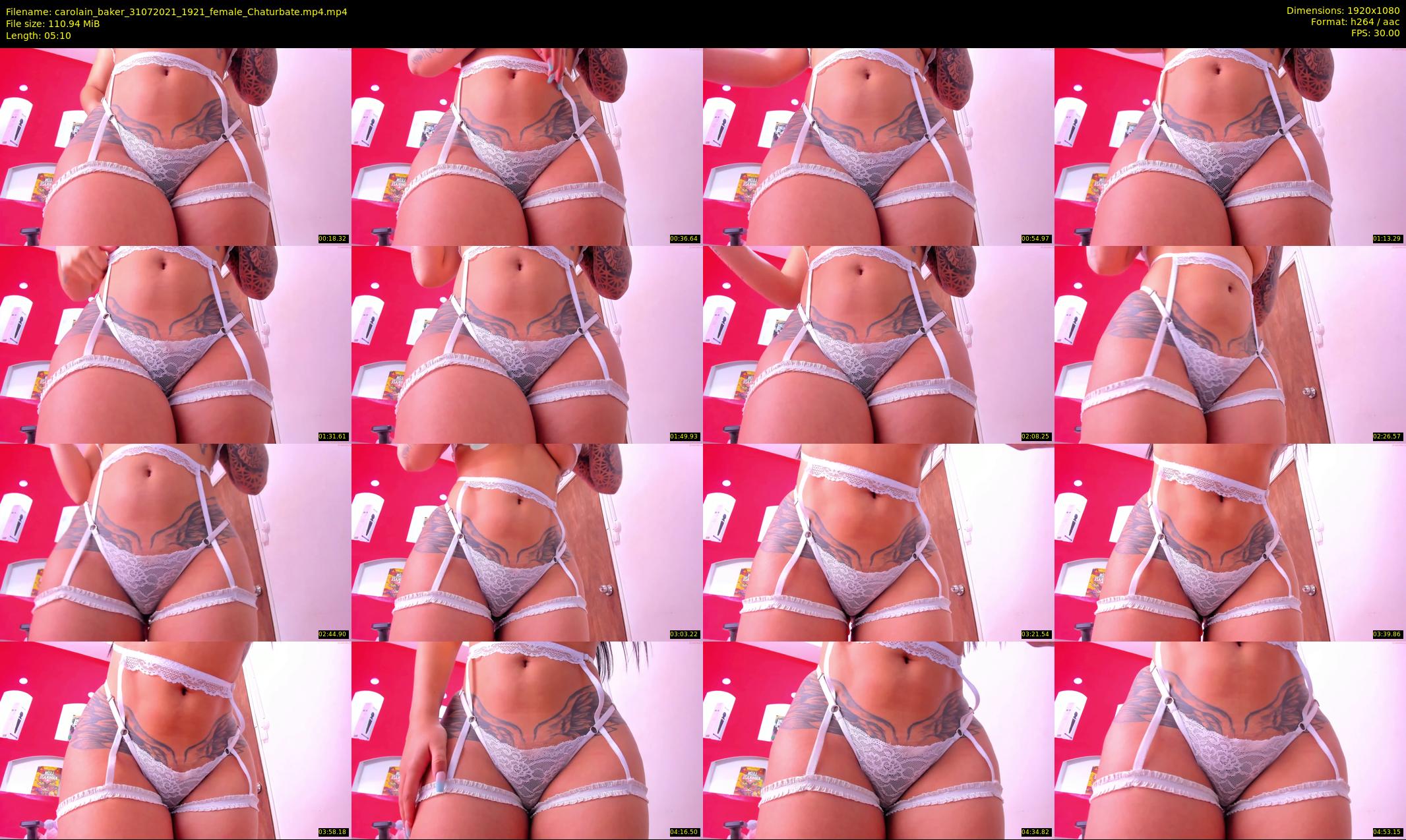 carolain_baker — 6 minute Chaturbate female cam show recording, 1080p, Jul 31, 2021