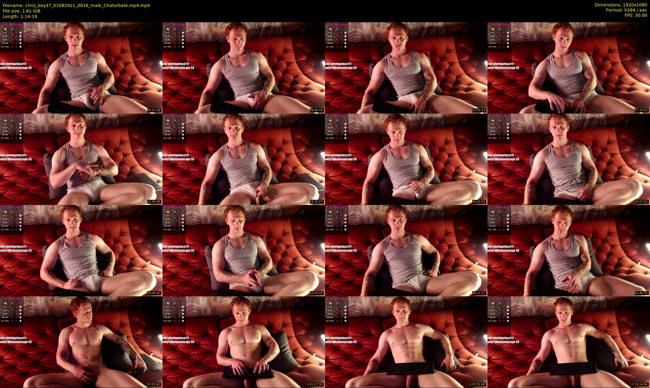 chris_boy37 — 75 minute Chaturbate male cam show recording, 1080p, Aug 1, 2021