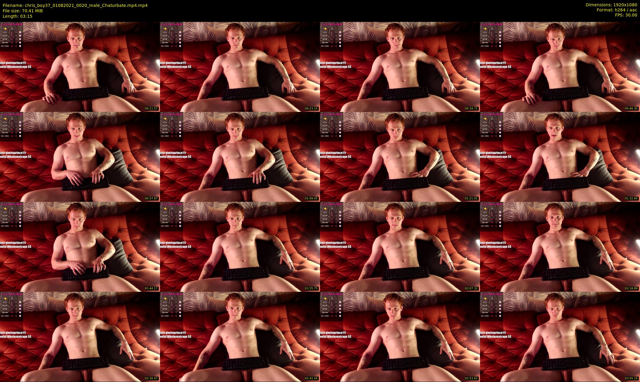 chris_boy37 — 4 minute Chaturbate male cam show recording, 1080p, Aug 1, 2021