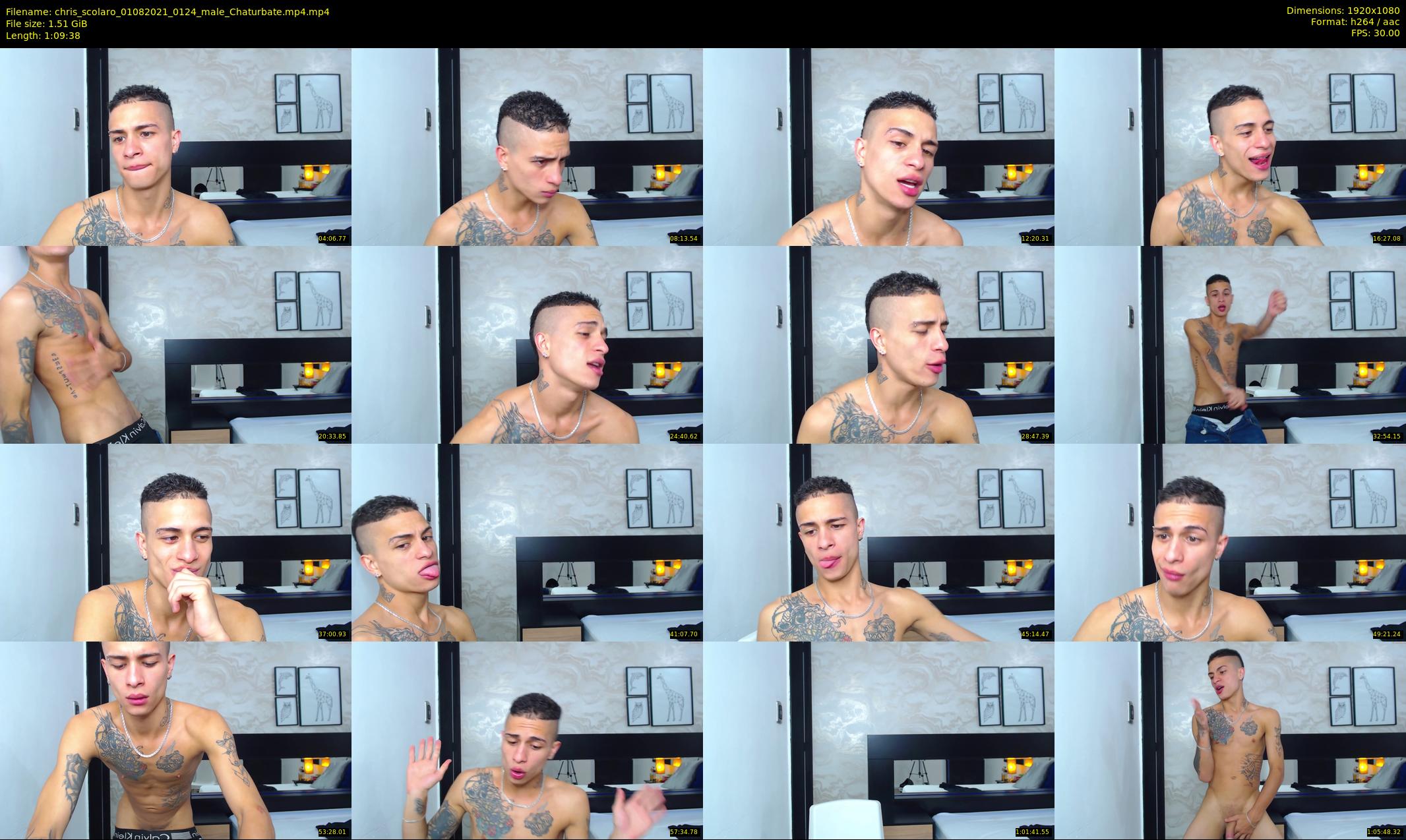 chris_scolaro — 70 minute Chaturbate male cam show recording, 1080p, Aug 1, 2021