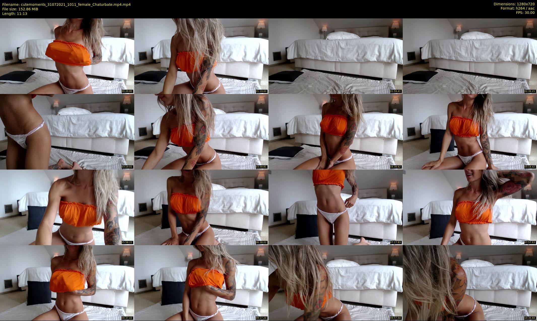 cutemoments — 12 minute Chaturbate female cam show recording, 720p, Jul 31, 2021
