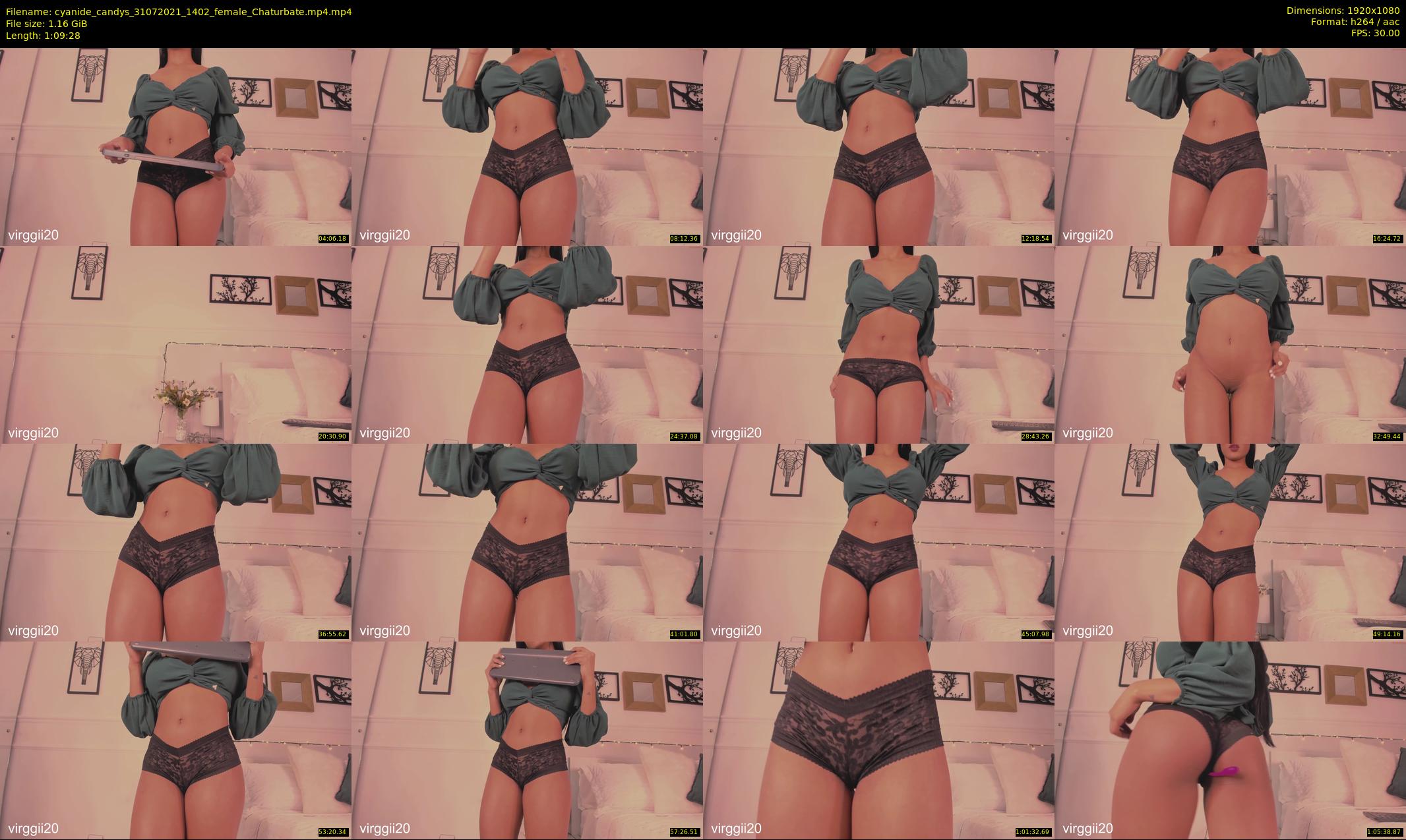 cyanide_candys — 70 minute Chaturbate female cam show recording, 1080p, Jul 31, 2021