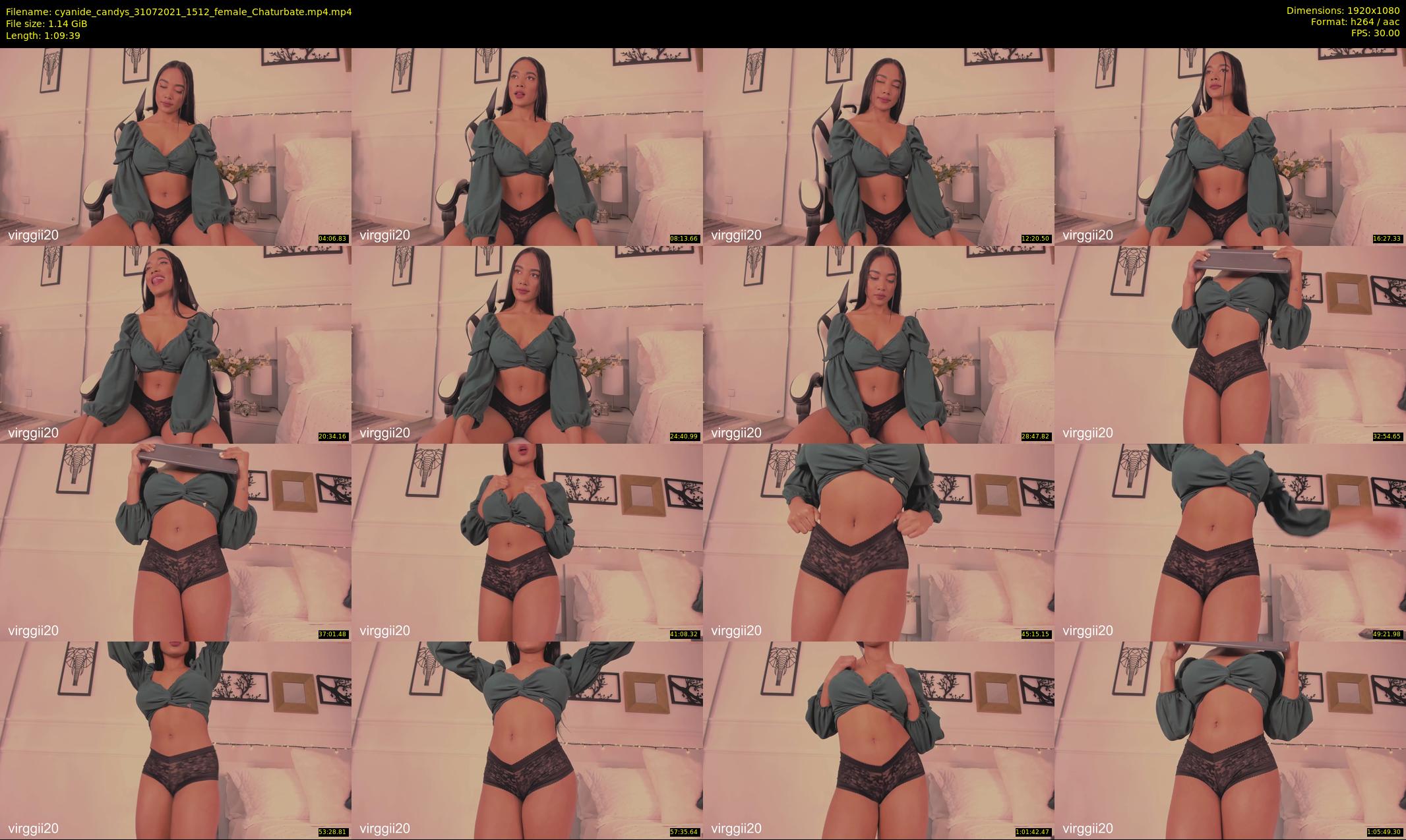 cyanide_candys — 70 minute Chaturbate female cam show recording, 1080p, Jul 31, 2021