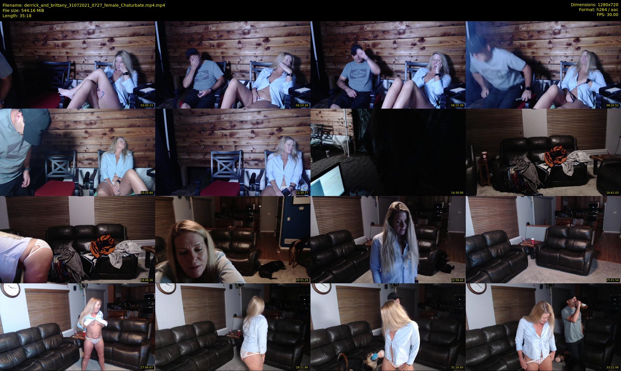 derrick_and_brittany — 36 minute Chaturbate couple cam show recording, 720p, Jul 31, 2021