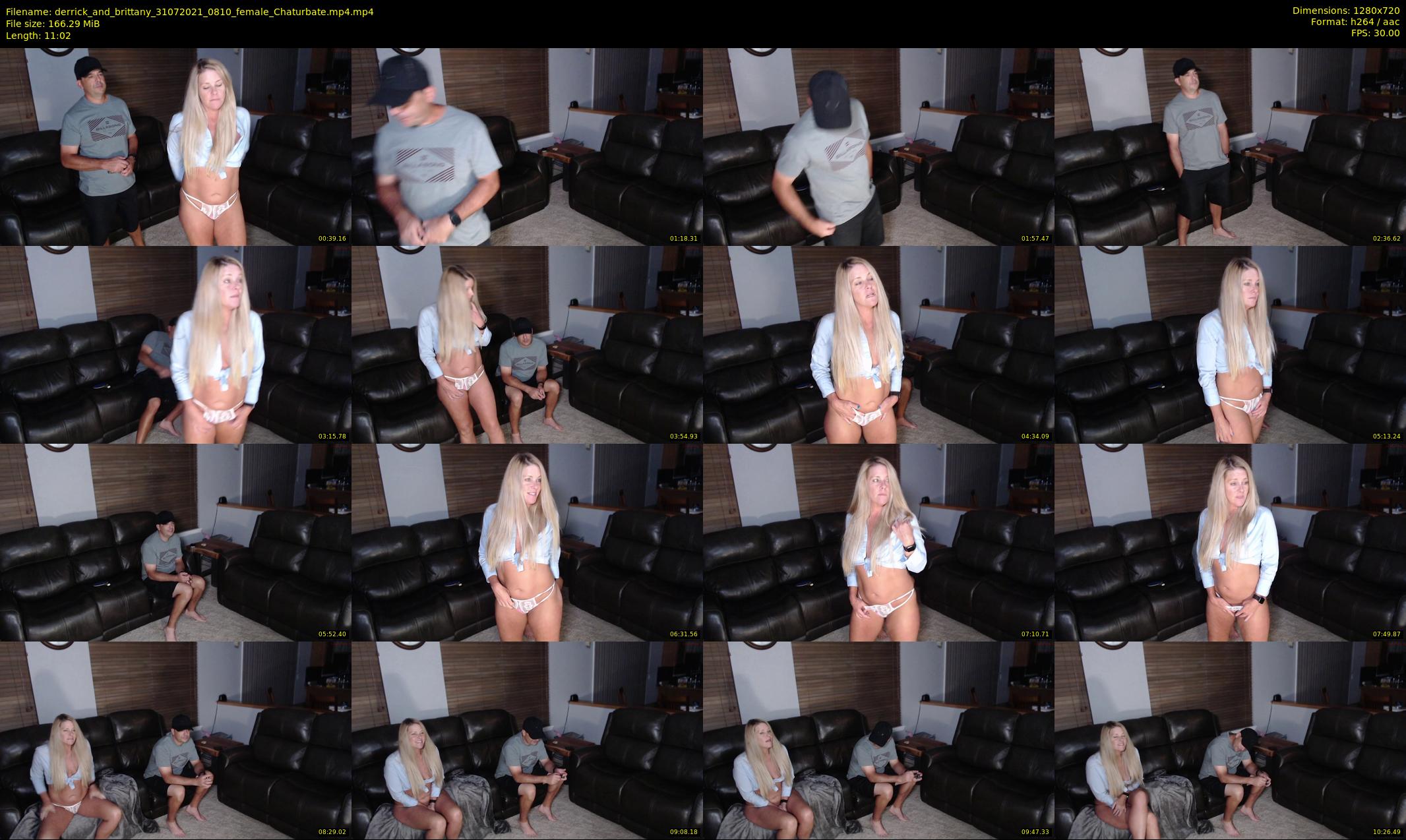 derrick_and_brittany — 12 minute Chaturbate couple cam show recording, 720p, Jul 31, 2021