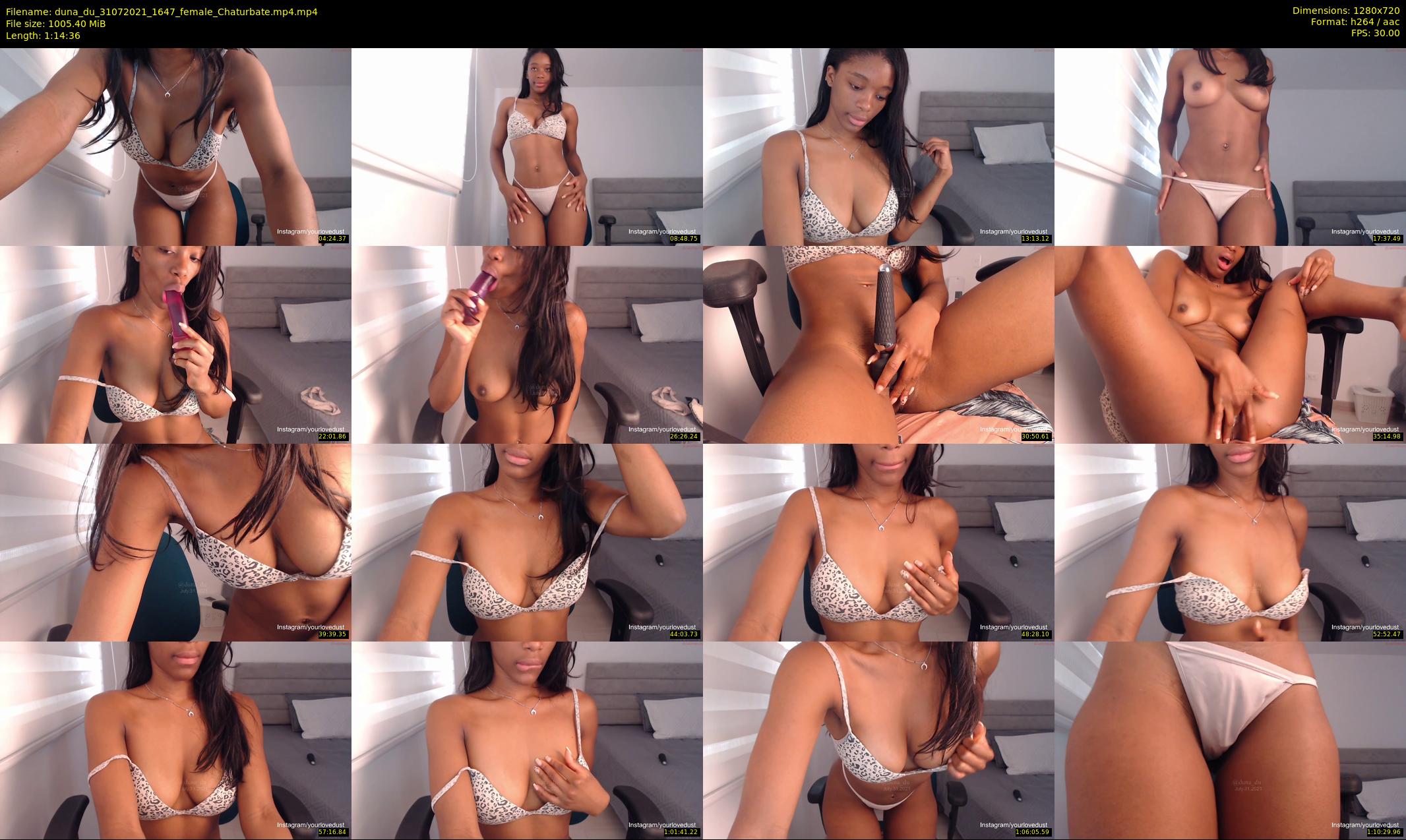 duna_du — 75 minute Chaturbate female cam show recording, 720p, Jul 31, 2021