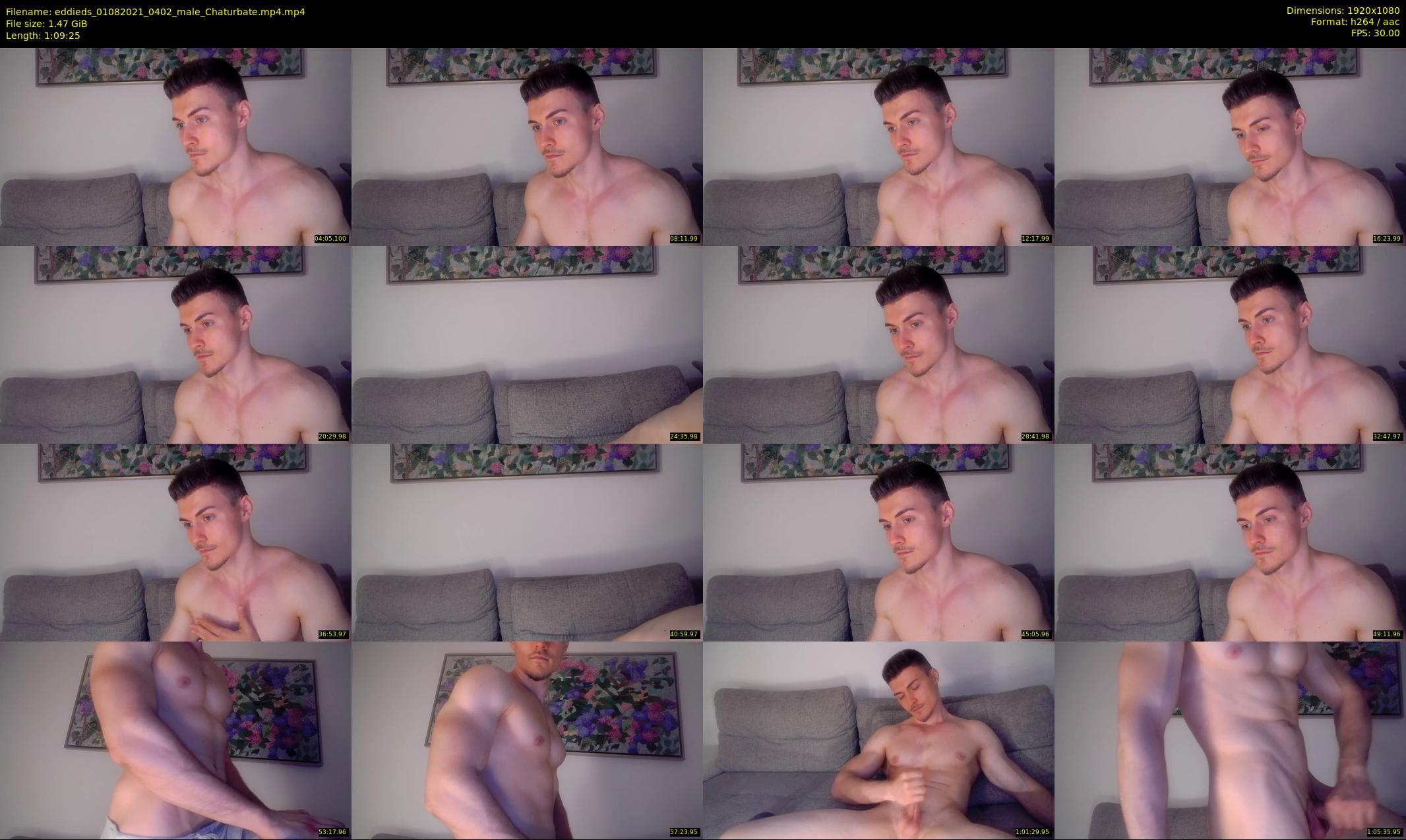 eddieds — 70 minute Chaturbate male cam show recording, 1080p, Aug 1, 2021