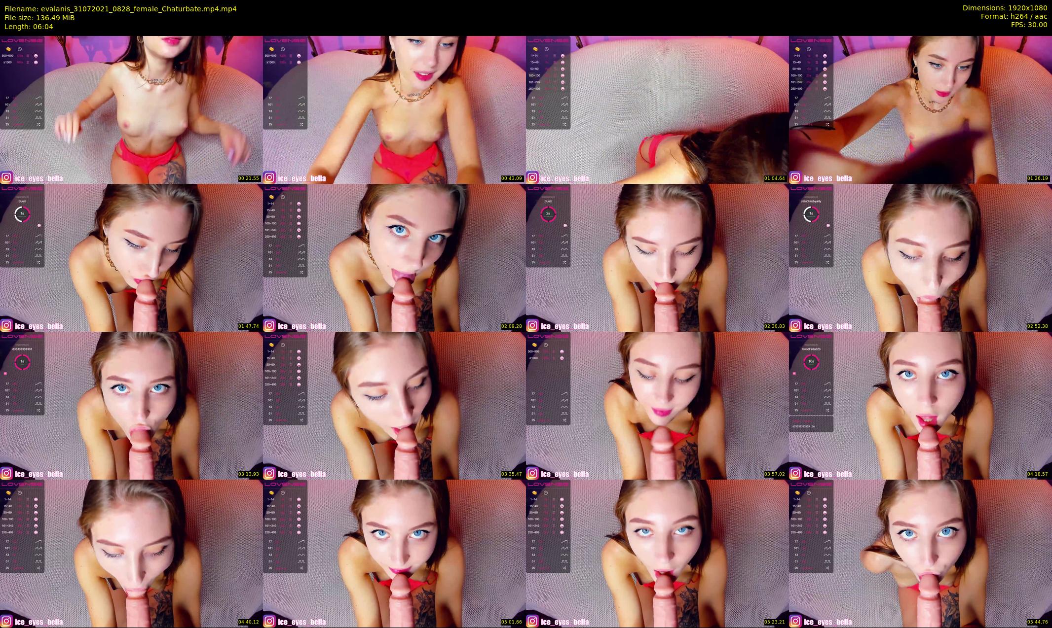 evalanis — 7 minute Chaturbate couple cam show recording, 1080p, Jul 31, 2021