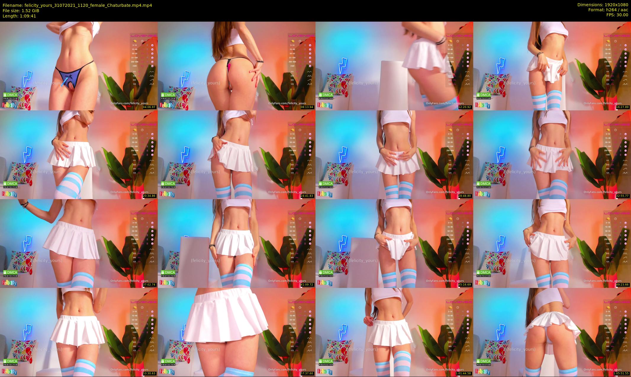 felicity_yours — 70 minute Chaturbate female cam show recording, 1080p, Jul 31, 2021