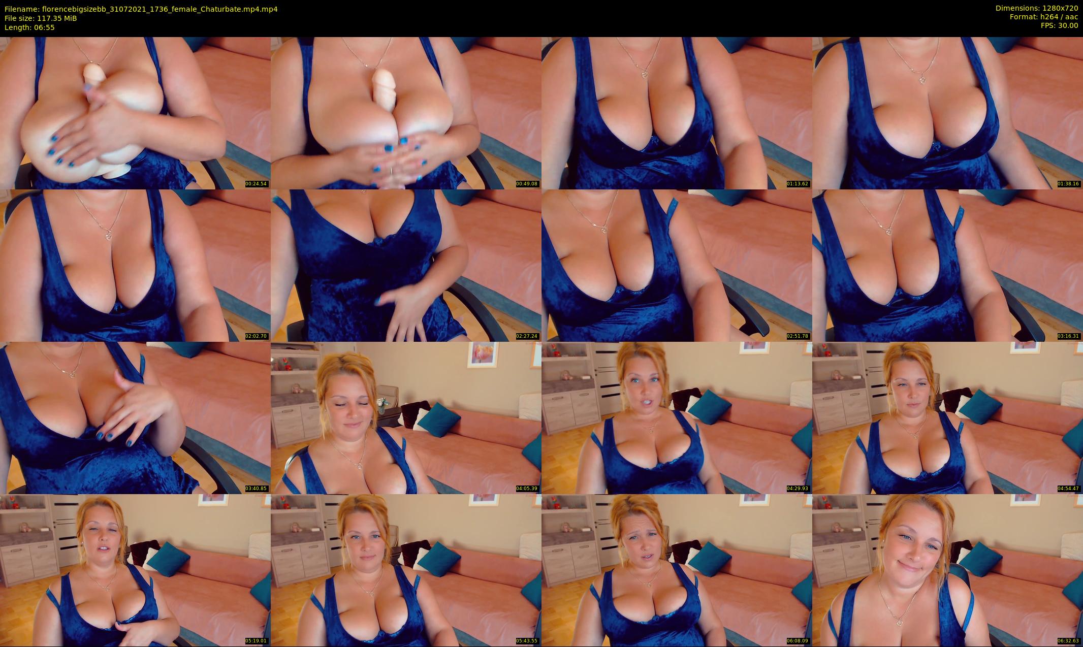 florencebigsizebb — 7 minute Chaturbate female cam show recording, 720p, Jul 31, 2021
