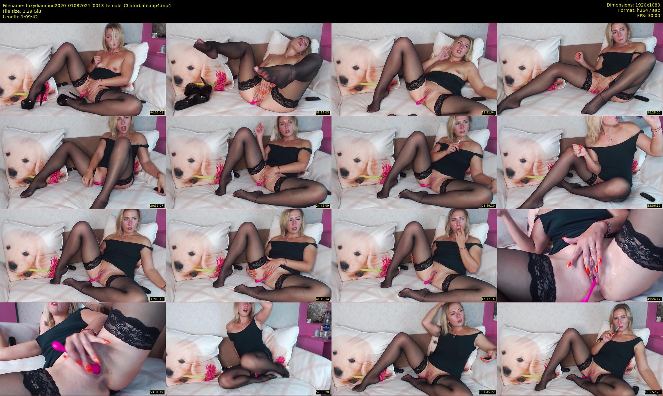 foxydiamond2020 — 70 minute Chaturbate female cam show recording, 1080p, Aug 1, 2021
