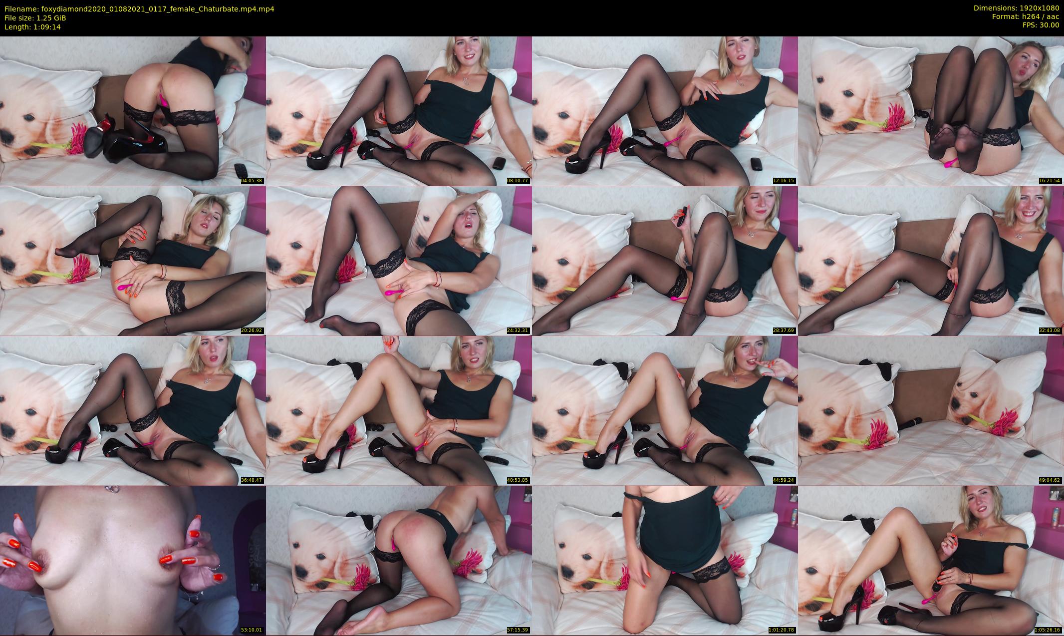 foxydiamond2020 — 70 minute Chaturbate female cam show recording, 1080p, Aug 1, 2021