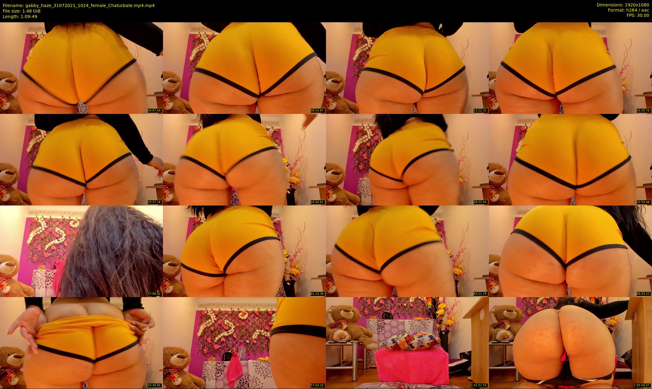 gabby_haze — 70 minute Chaturbate female cam show recording, 1080p, Jul 31, 2021