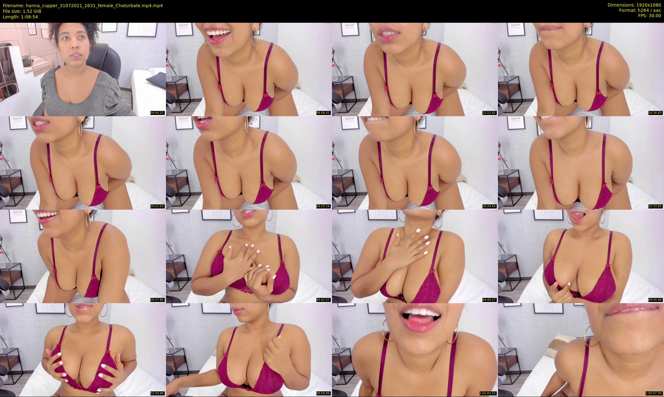 hanna_cupper — 69 minute Chaturbate female cam show recording, 1080p, Jul 31, 2021