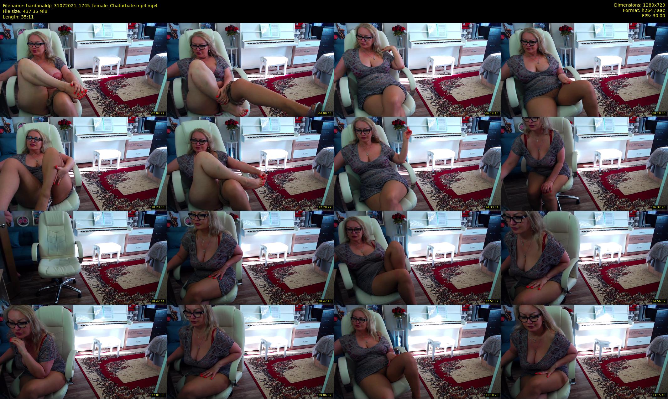 hardanaldp — 36 minute Chaturbate female cam show recording, 720p, Jul 31, 2021