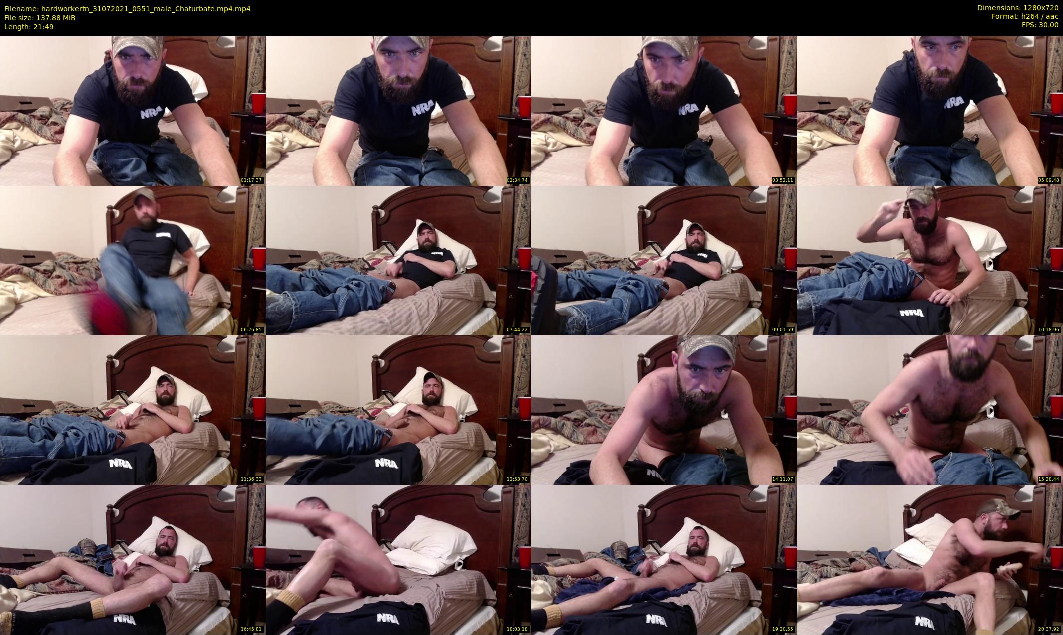 hardworkertn — 22 minute Chaturbate male cam show recording, 720p, Jul 31, 2021