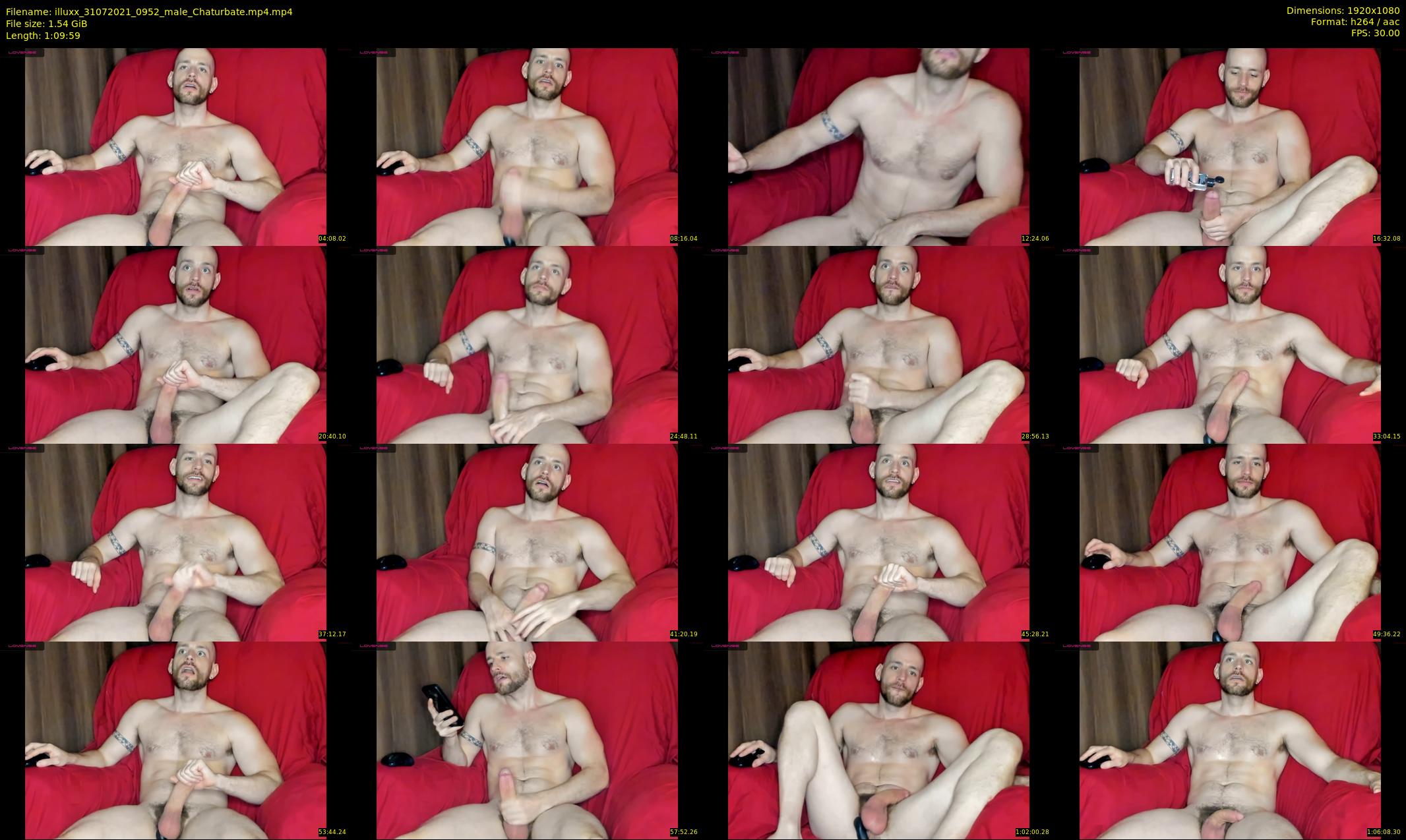 illuxx — 70 minute Chaturbate male cam show recording, 1080p, Jul 31, 2021