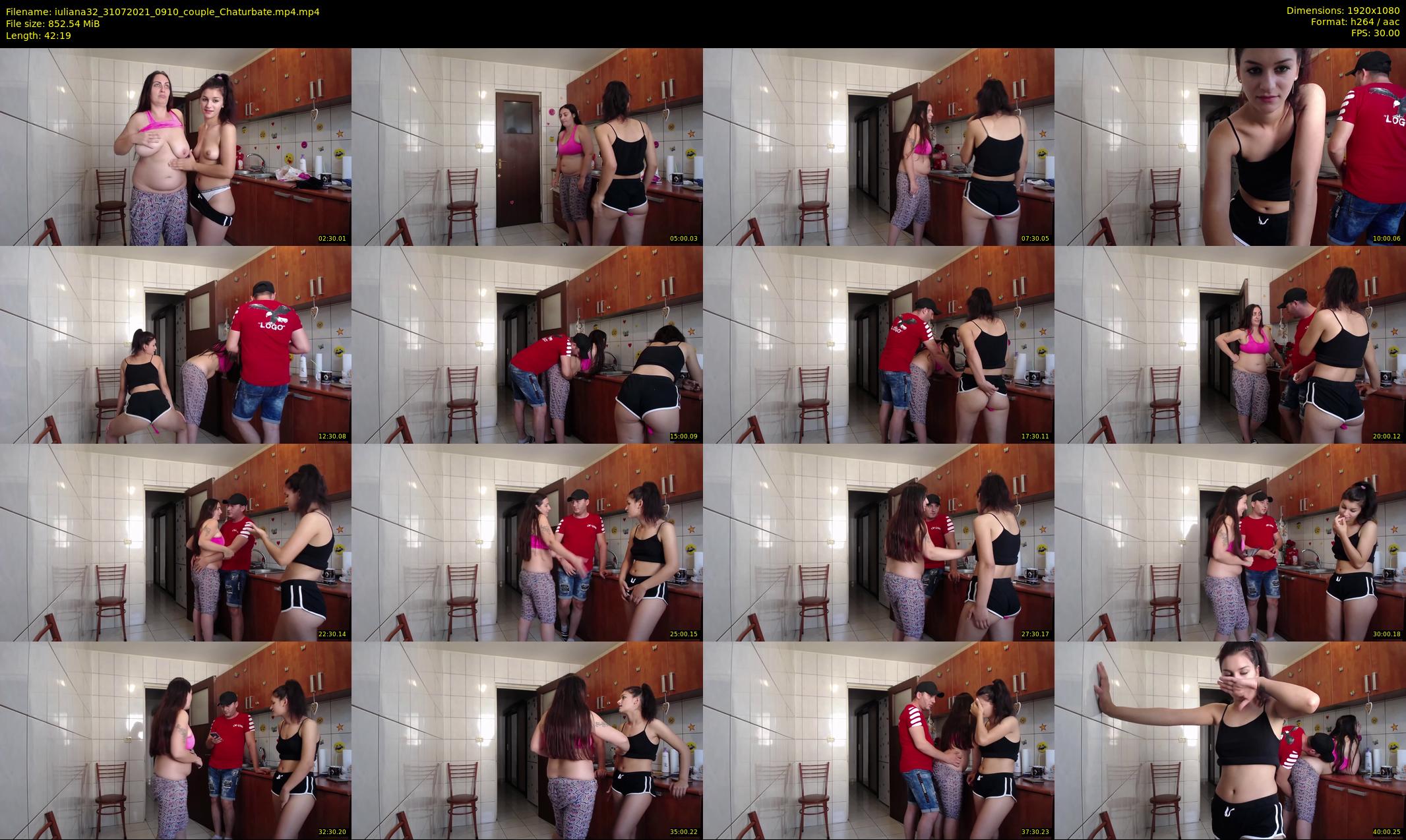 iuliana32 — 43 minute Chaturbate couple cam show recording, 1080p, Jul 31, 2021