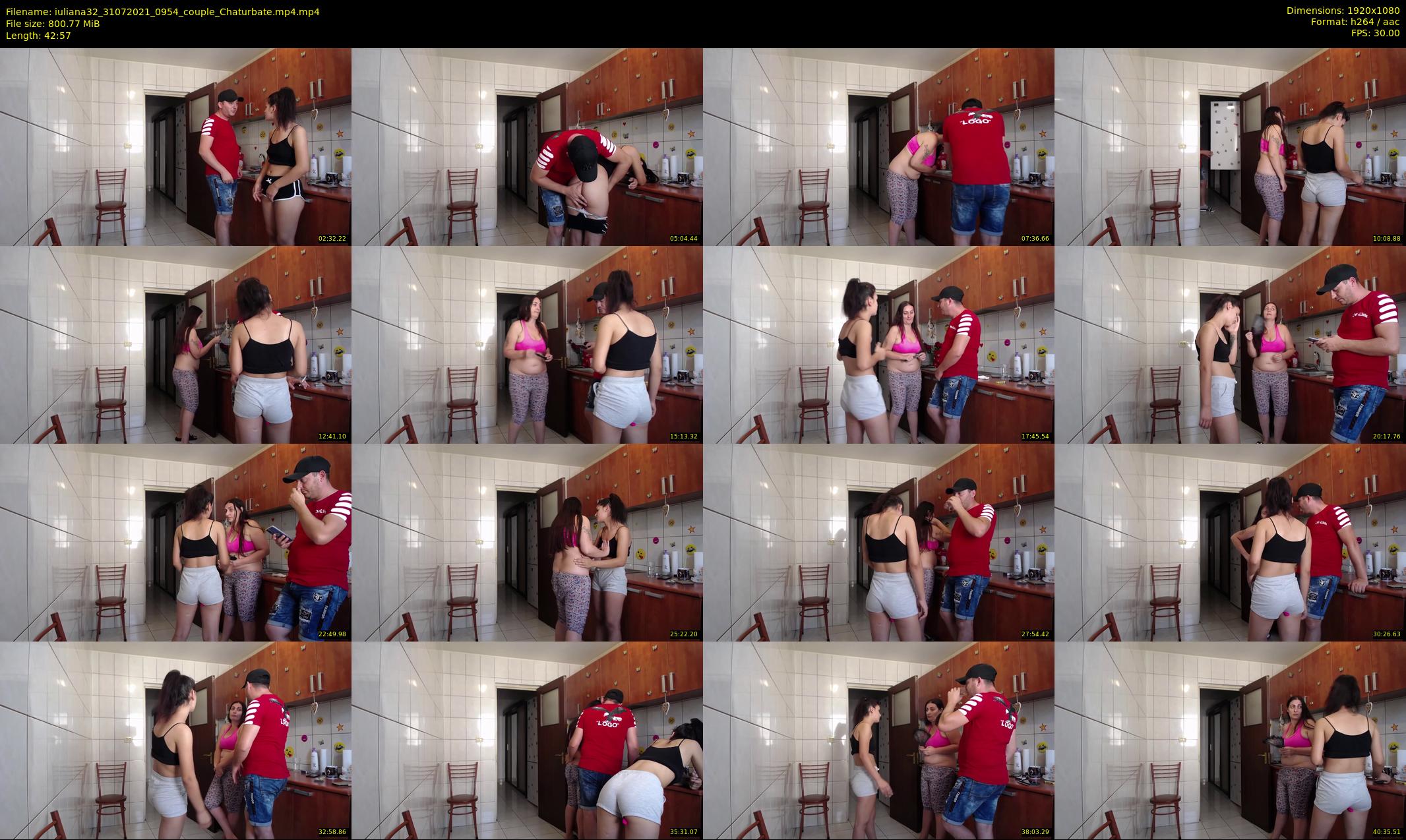 iuliana32 — 43 minute Chaturbate couple cam show recording, 1080p, Jul 31, 2021