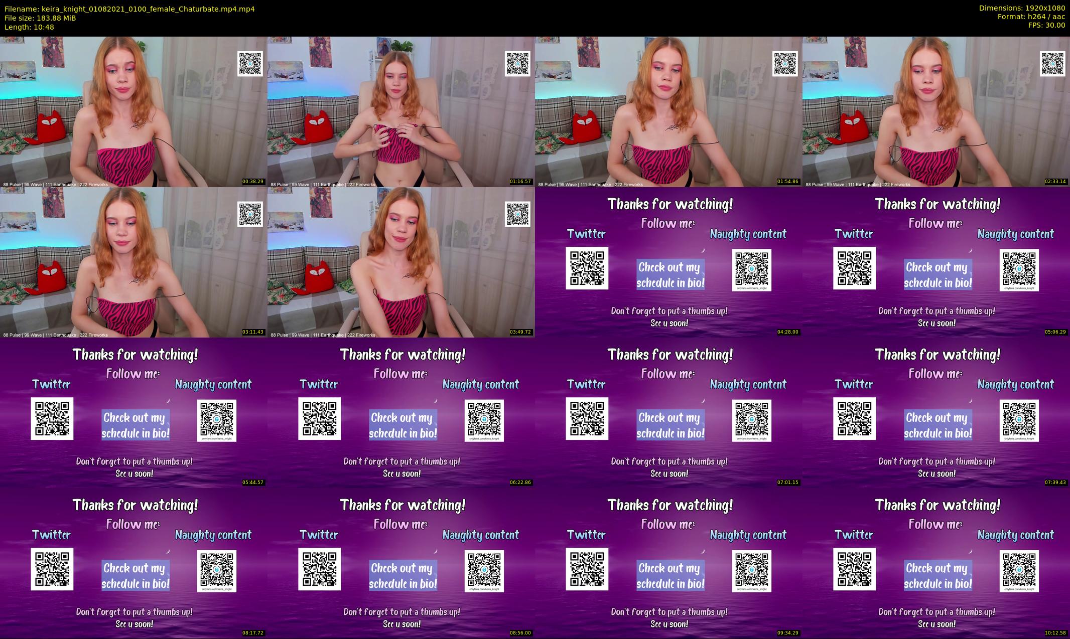 keira_knight — 11 minute Chaturbate female cam show recording, 1080p, Aug 1, 2021